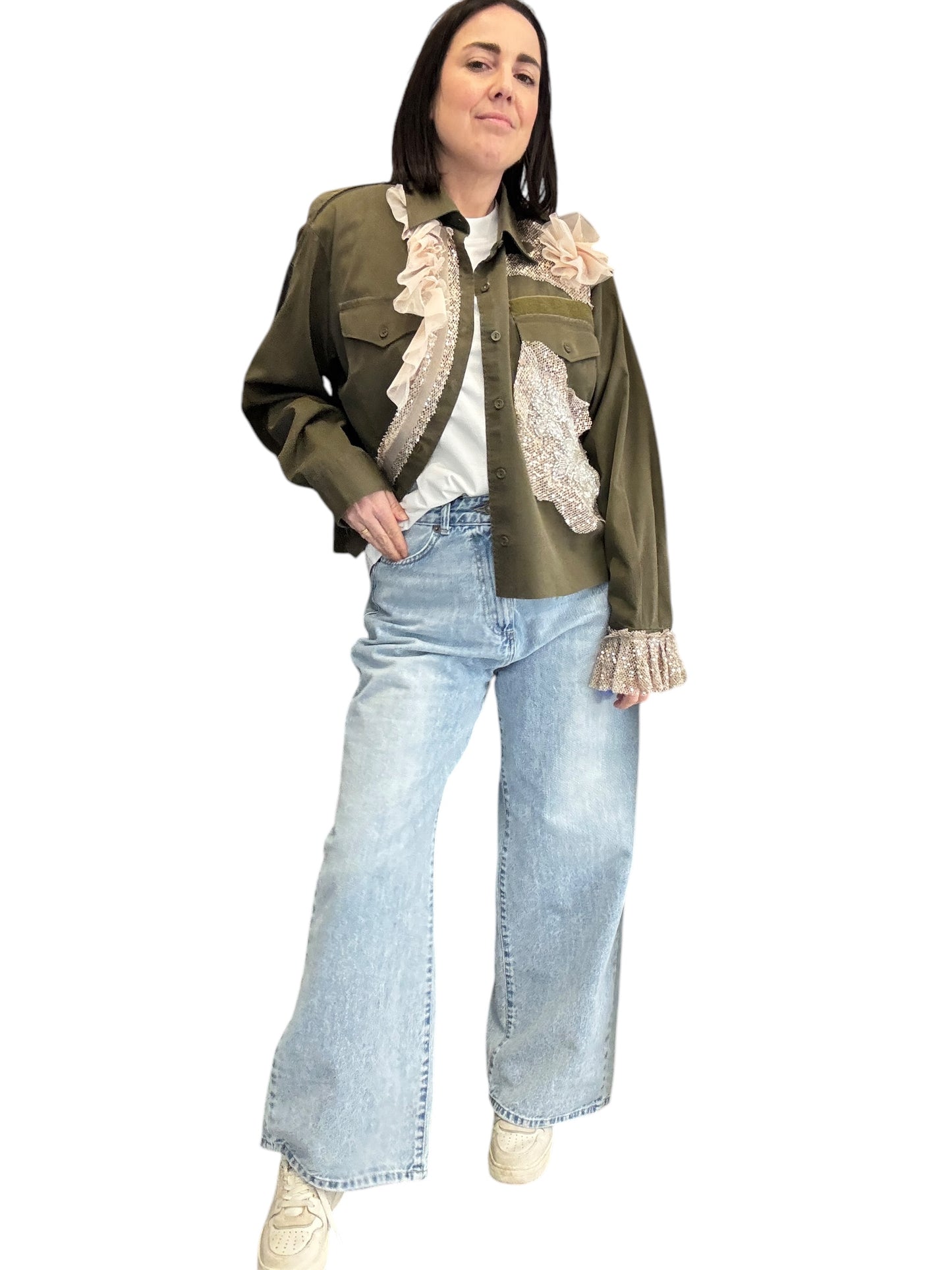 GIACCA-CAMICIA VINTAGE SUSY MIX
