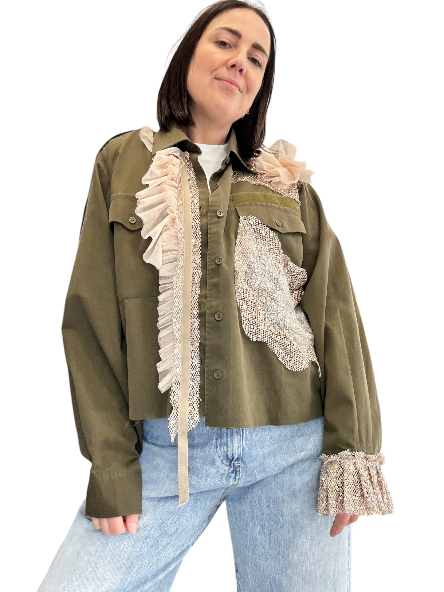 GIACCA-CAMICIA VINTAGE SUSY MIX