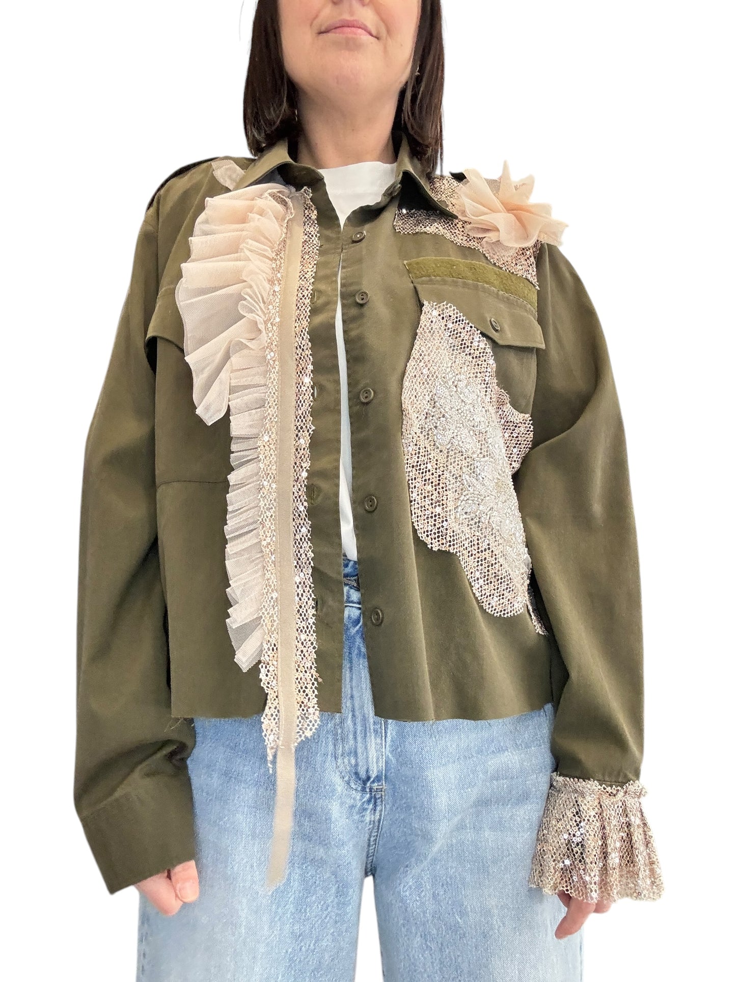 GIACCA-CAMICIA VINTAGE SUSY MIX