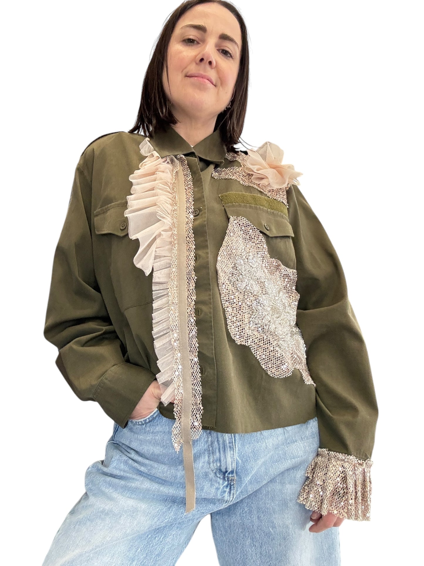 GIACCA-CAMICIA VINTAGE SUSY MIX