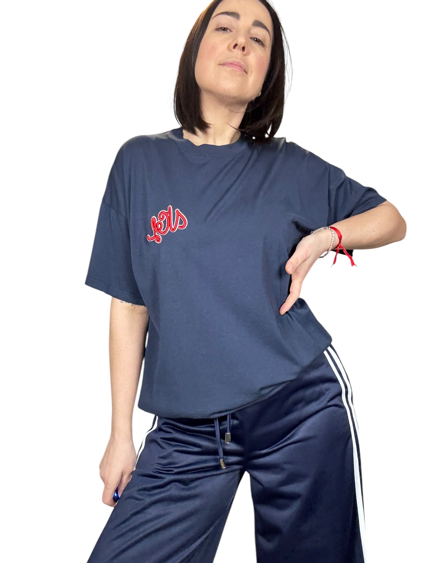 T-SHIRT LOGO RICAMATO