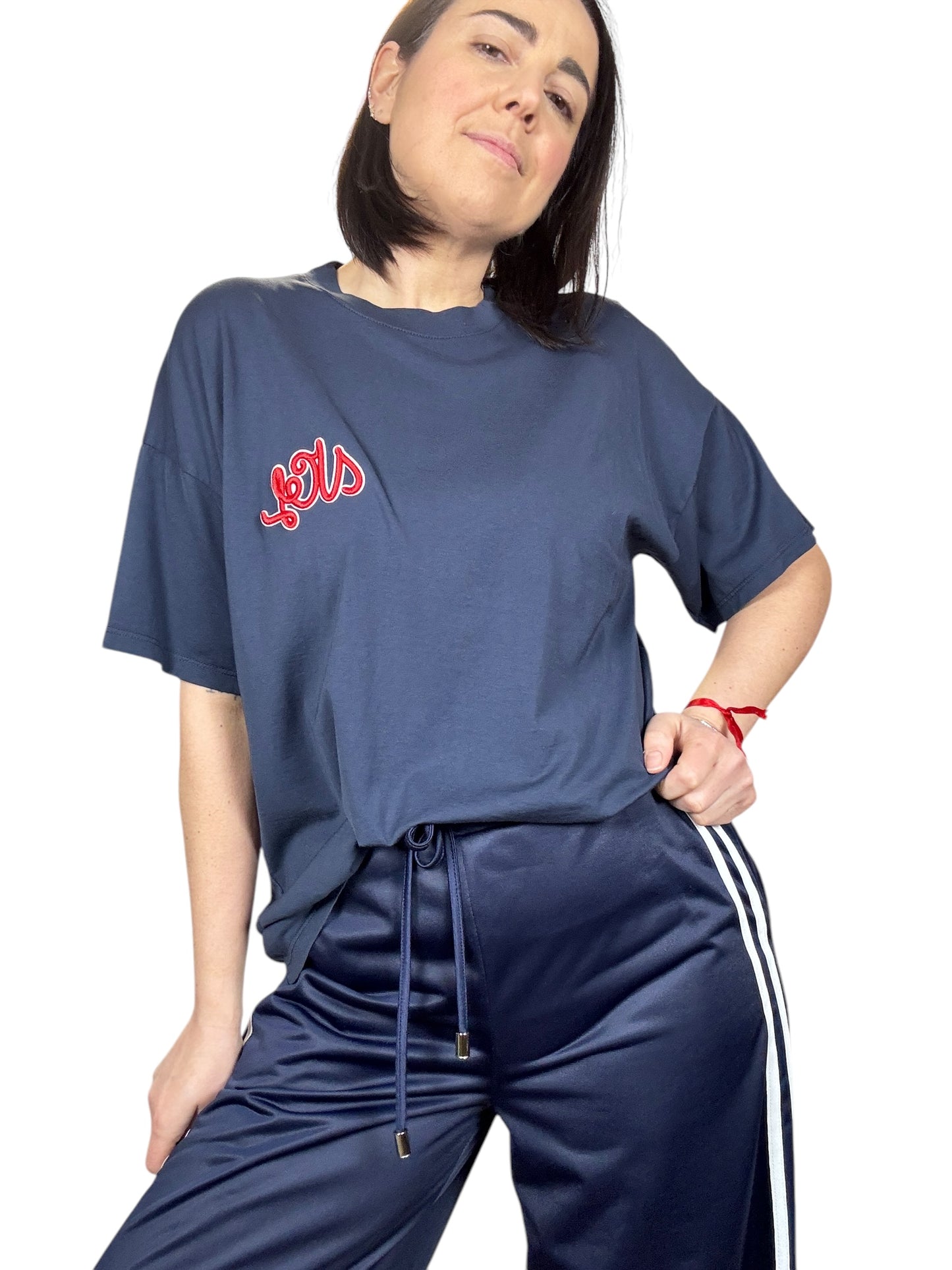 T-SHIRT LOGO RICAMATO