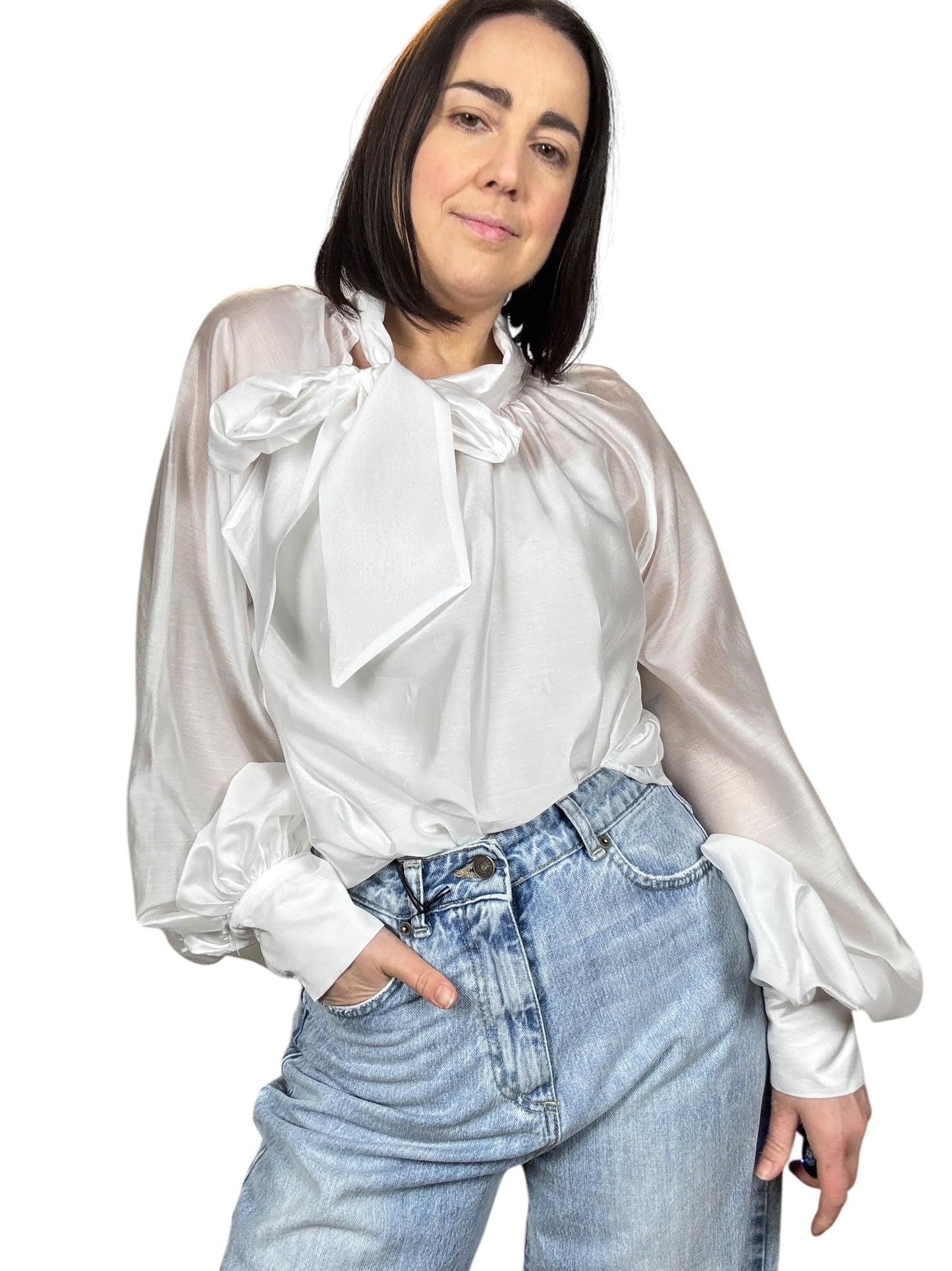 CAMICIA CON FIOCCO BASIC VICOLO