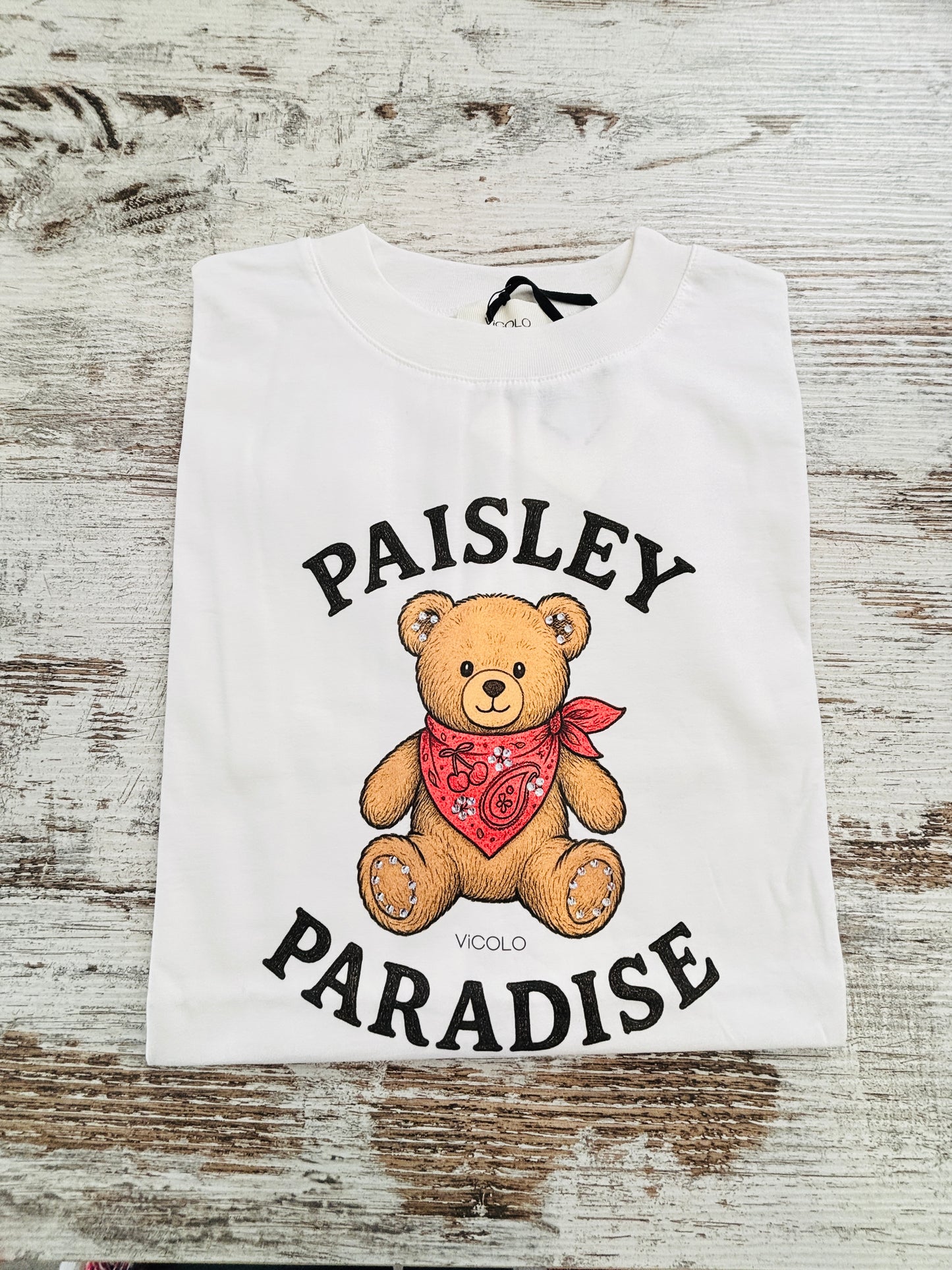 T-SHIRT PAISLEY VICOLO