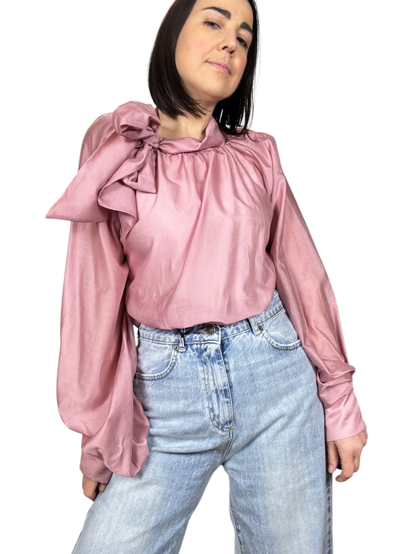 CAMICIA CON FIOCCO BASIC VICOLO