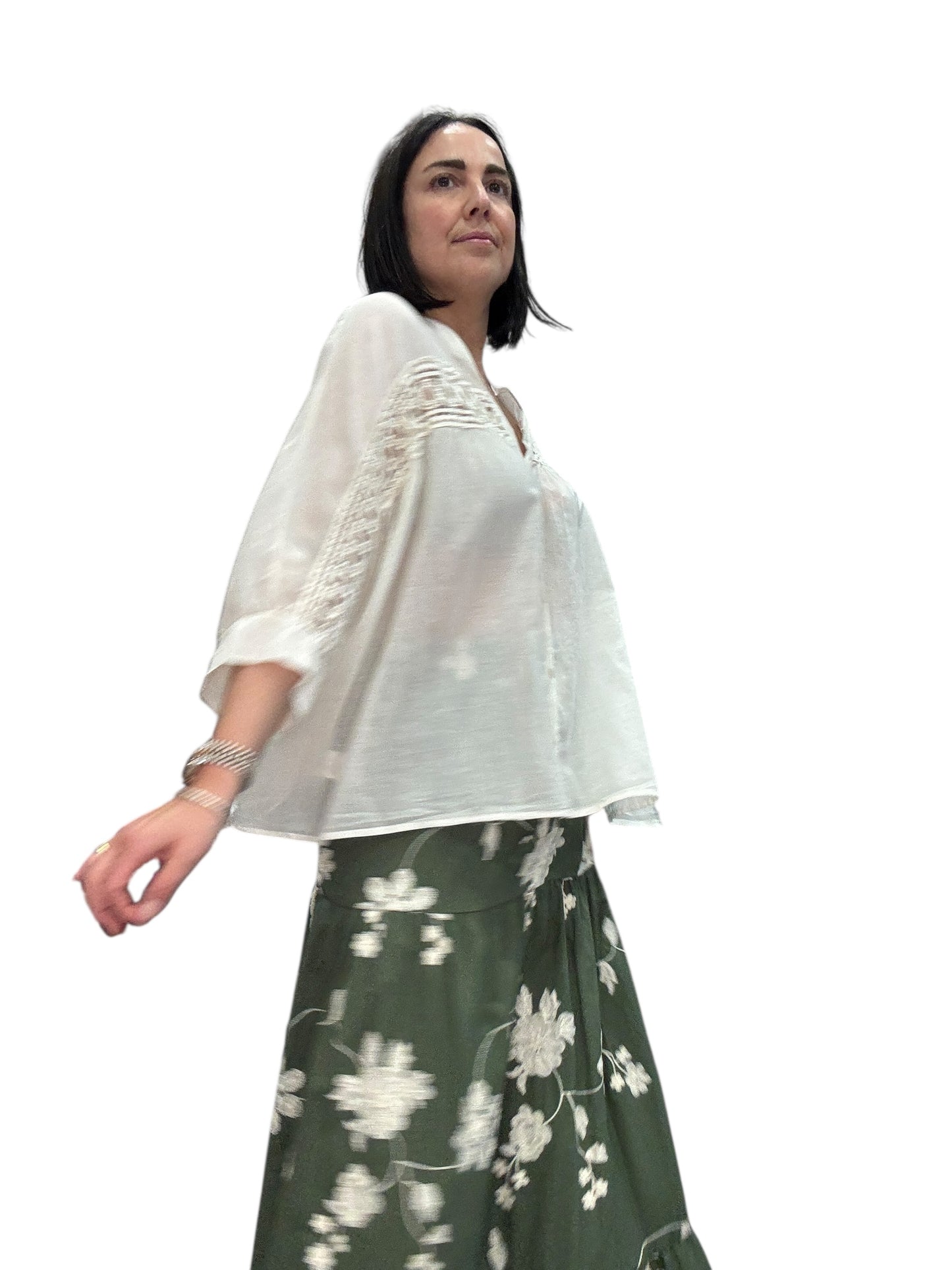 CAMICIA MANICA A KIMONO OVER SUSY MIX