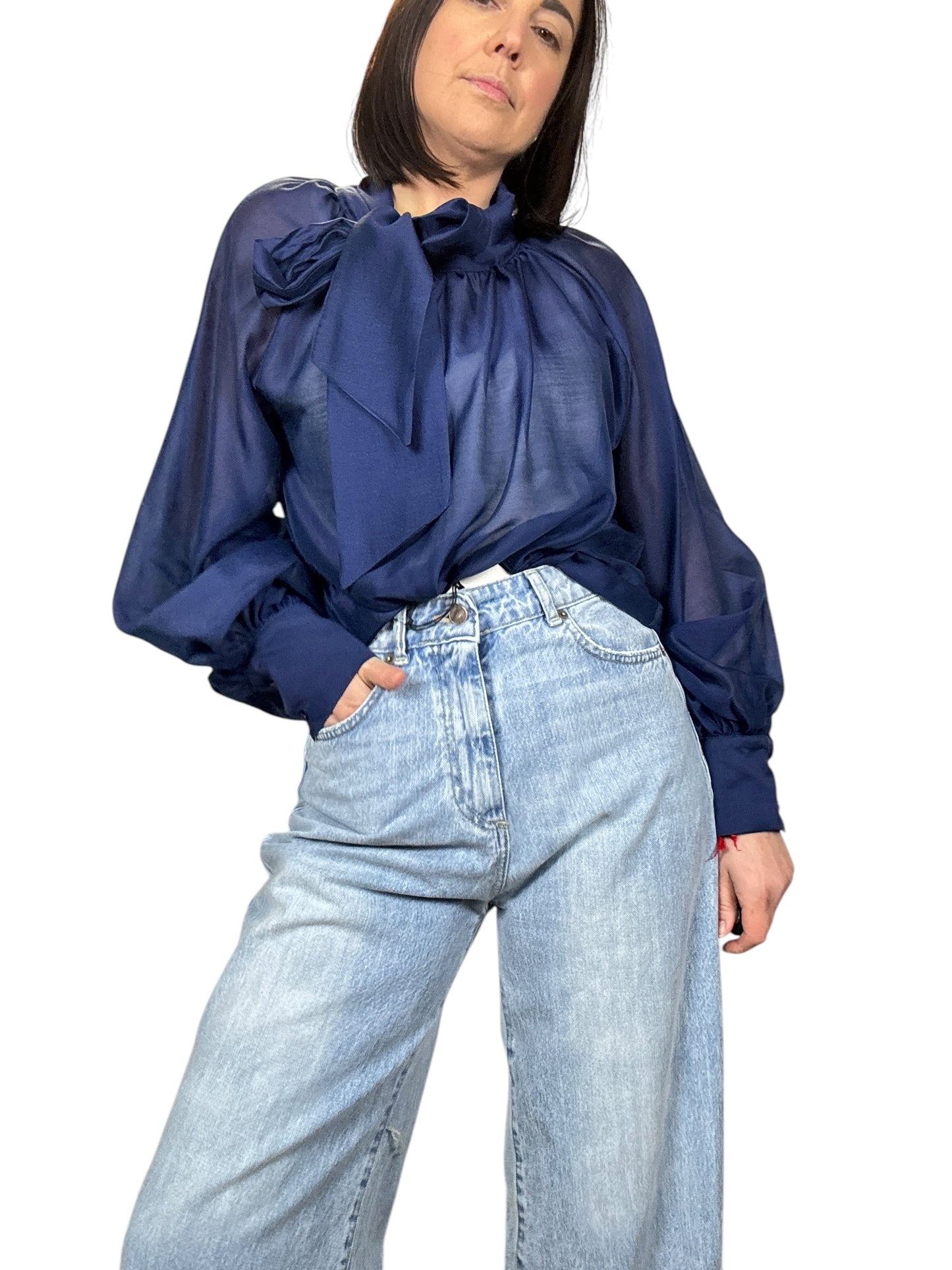 CAMICIA CON FIOCCO BASIC VICOLO
