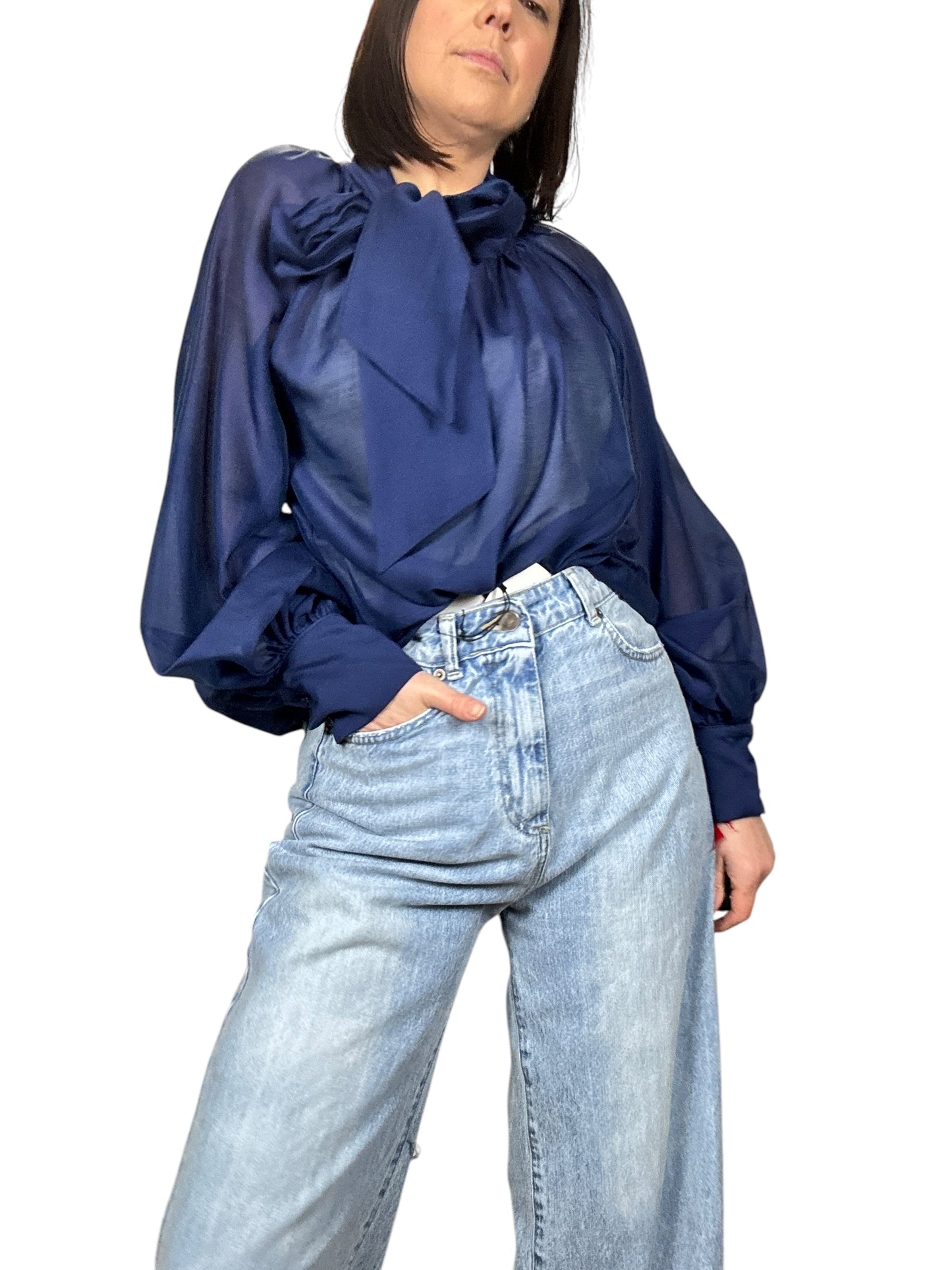 CAMICIA CON FIOCCO BASIC VICOLO