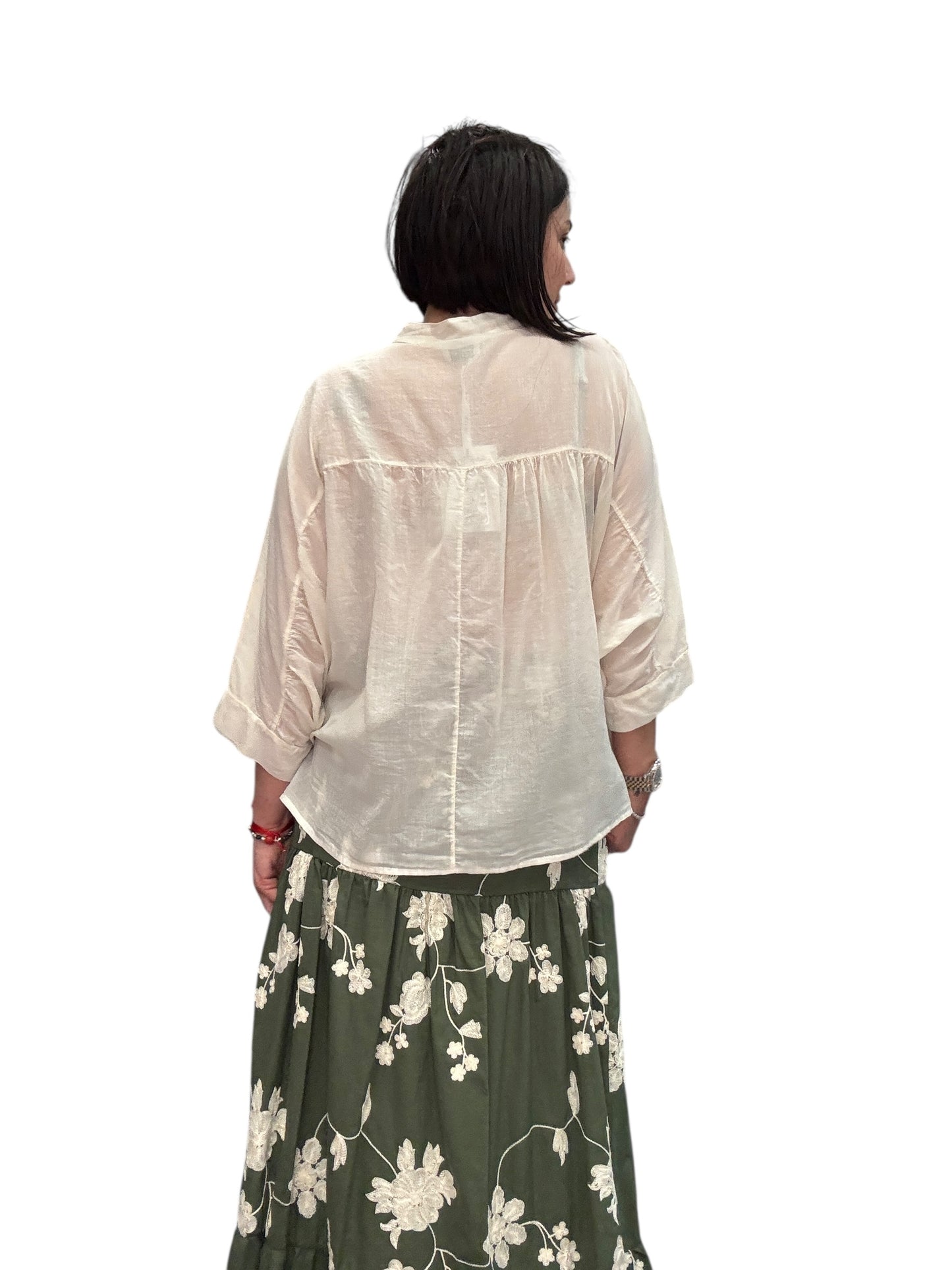 CAMICIA MANICA A KIMONO OVER SUSY MIX