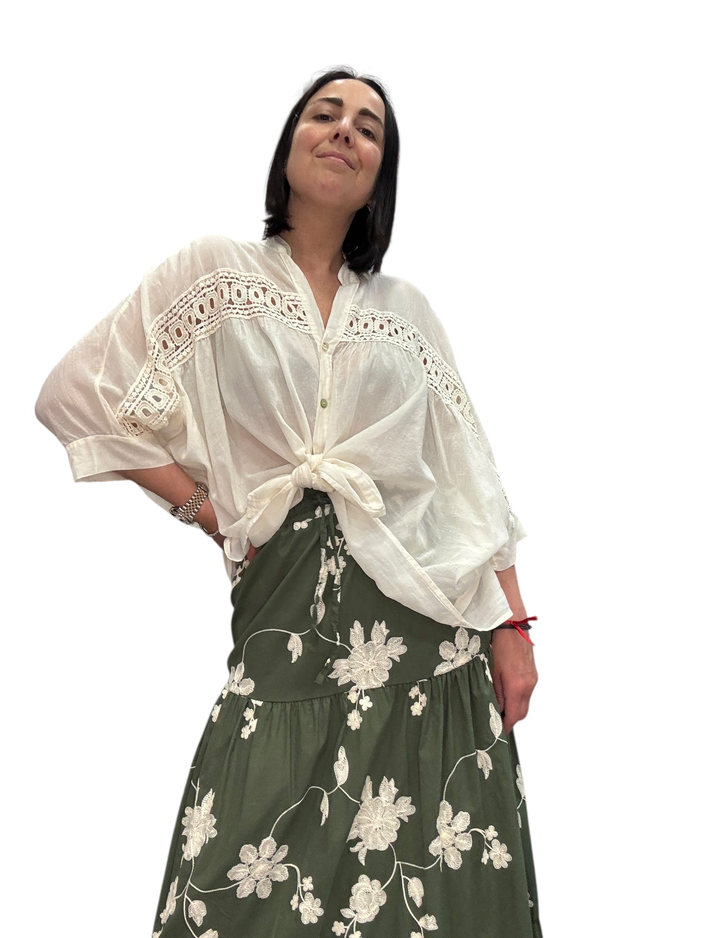 CAMICIA MANICA A KIMONO OVER SUSY MIX