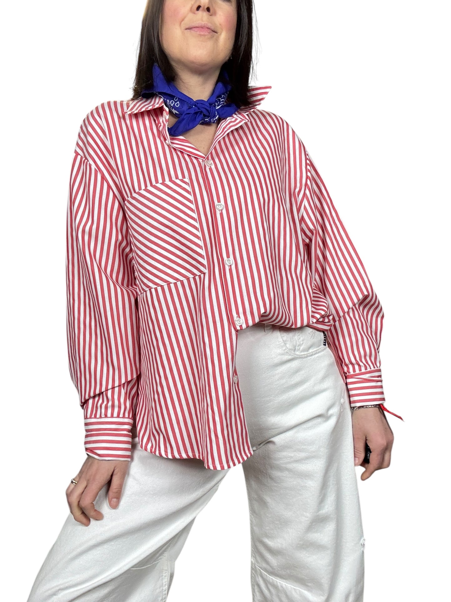 CAMICIA OVER MULTIFANTASIA HAVEONE