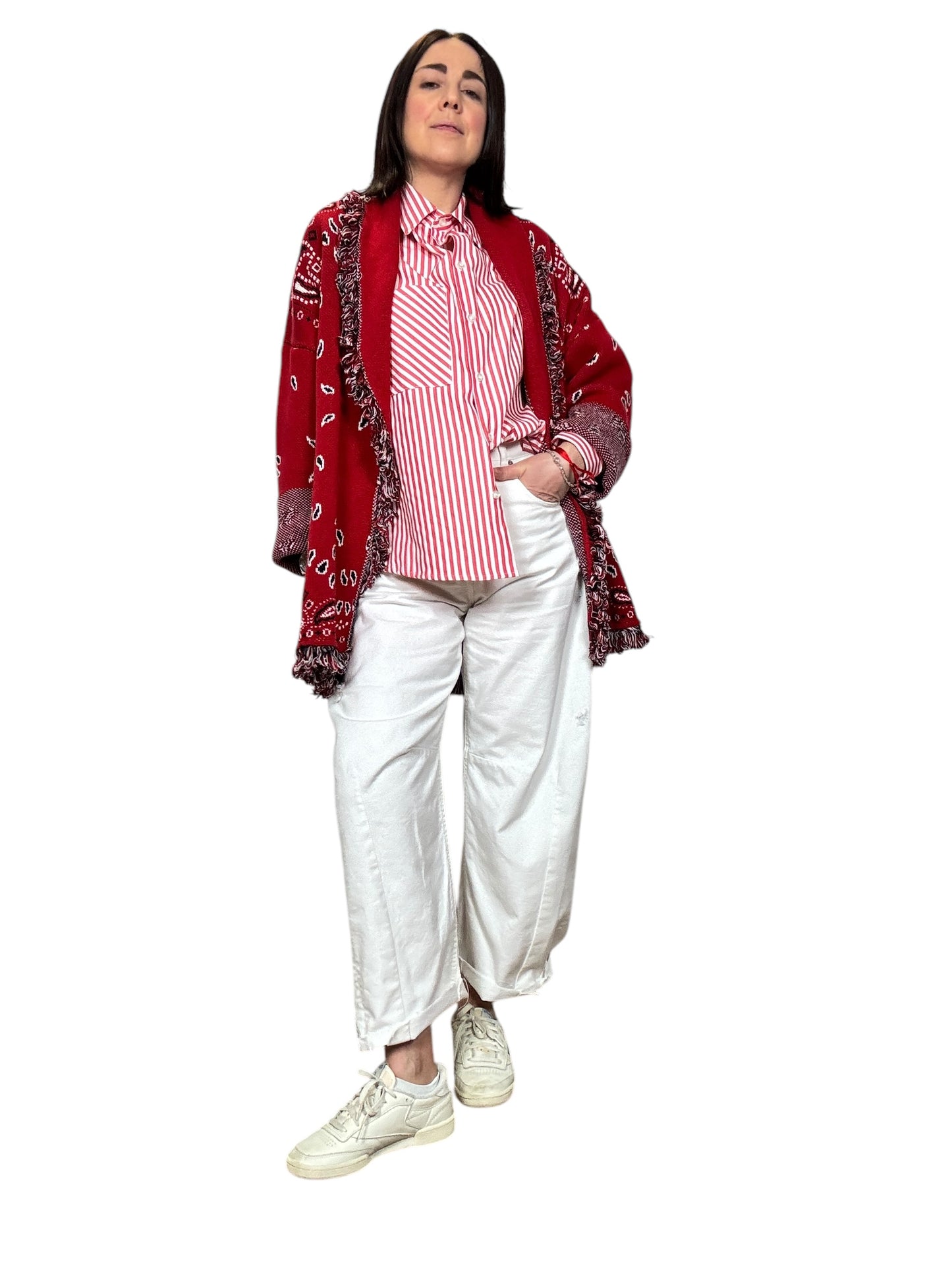 CAMICIA OVER MULTIFANTASIA HAVEONE