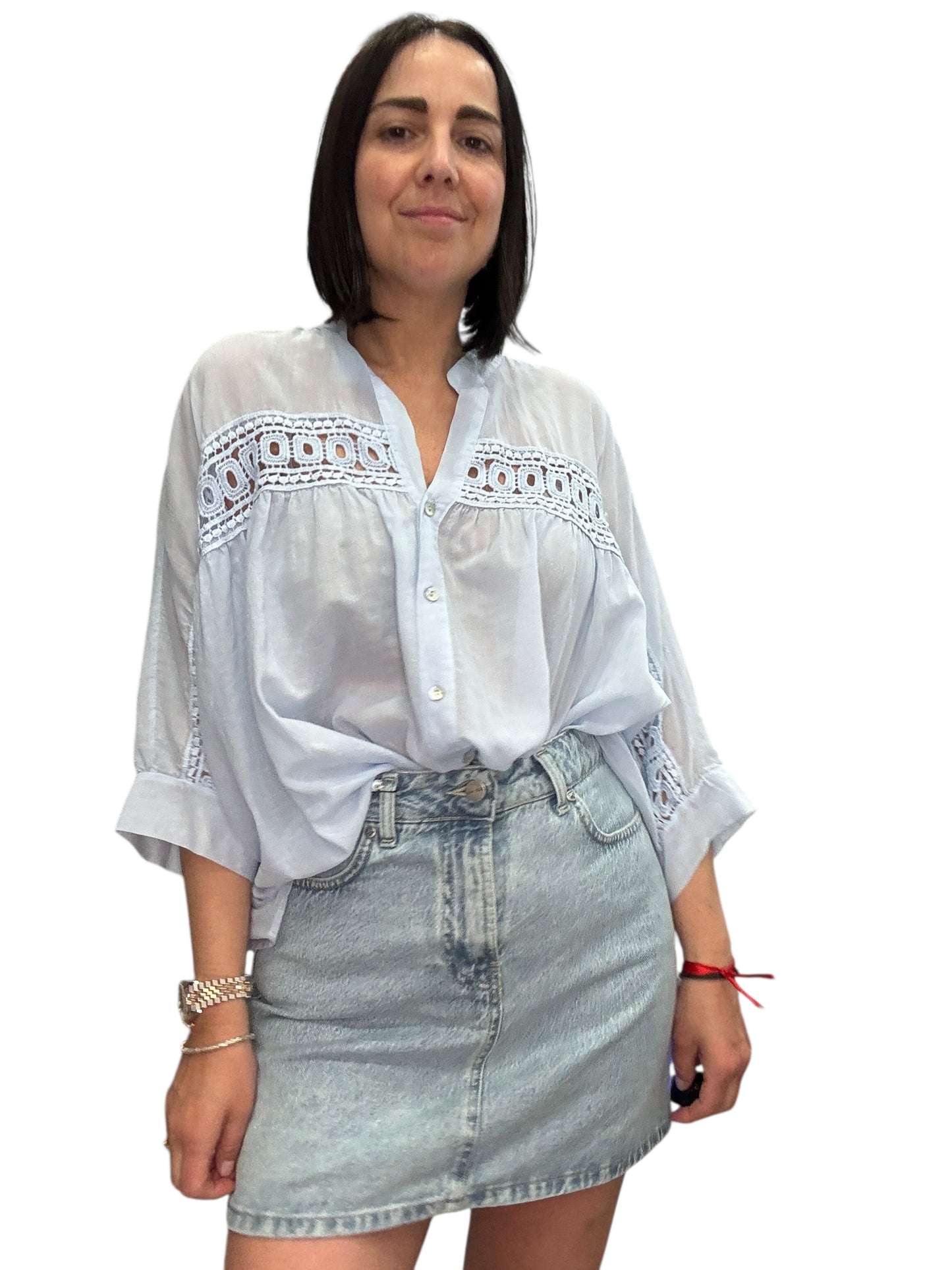 CAMICIA MANICA A KIMONO OVER SUSY MIX