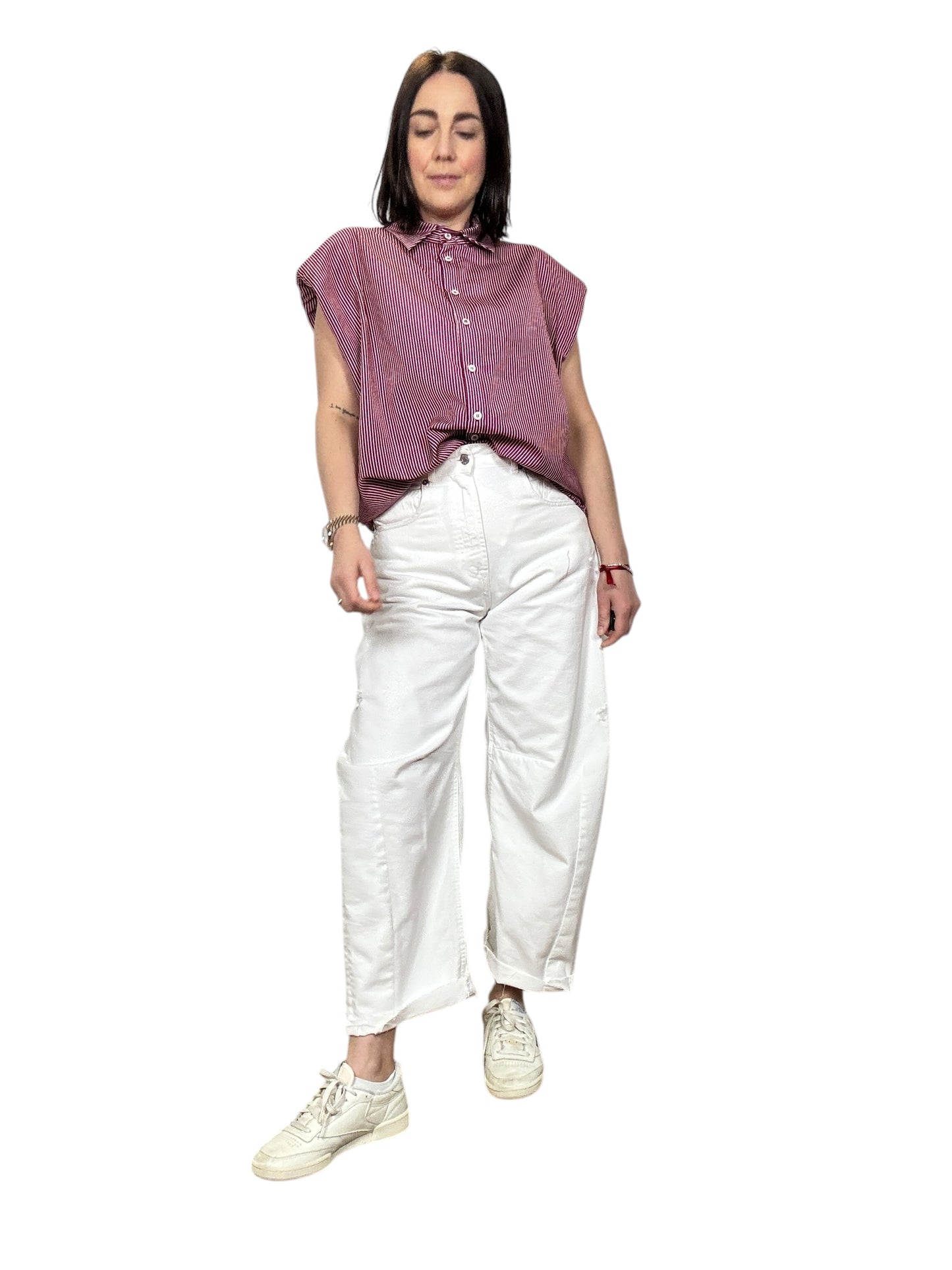 CAMICIA RIGATA CON OVATTA HAVEONE