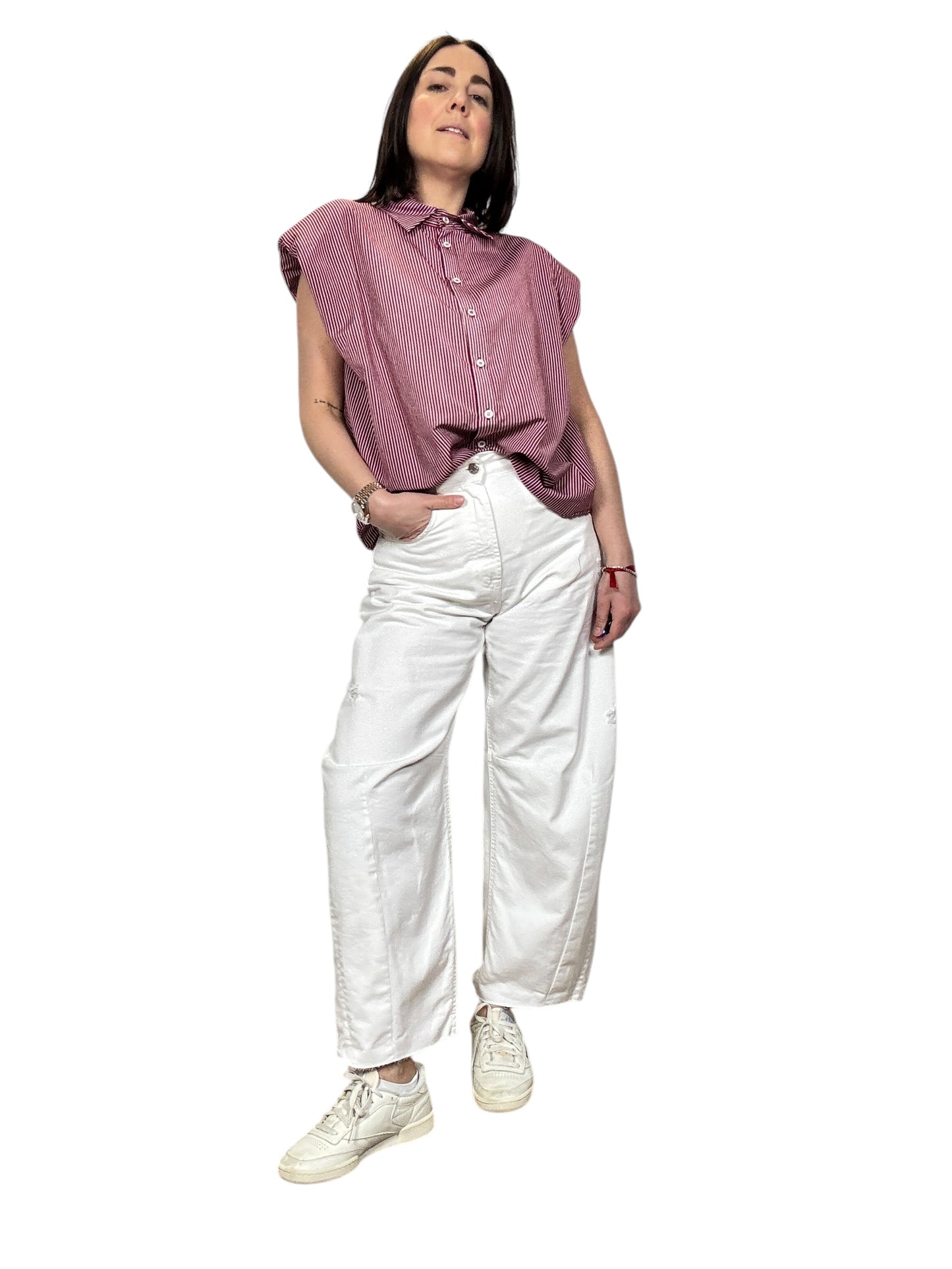 CAMICIA RIGATA CON OVATTA HAVEONE