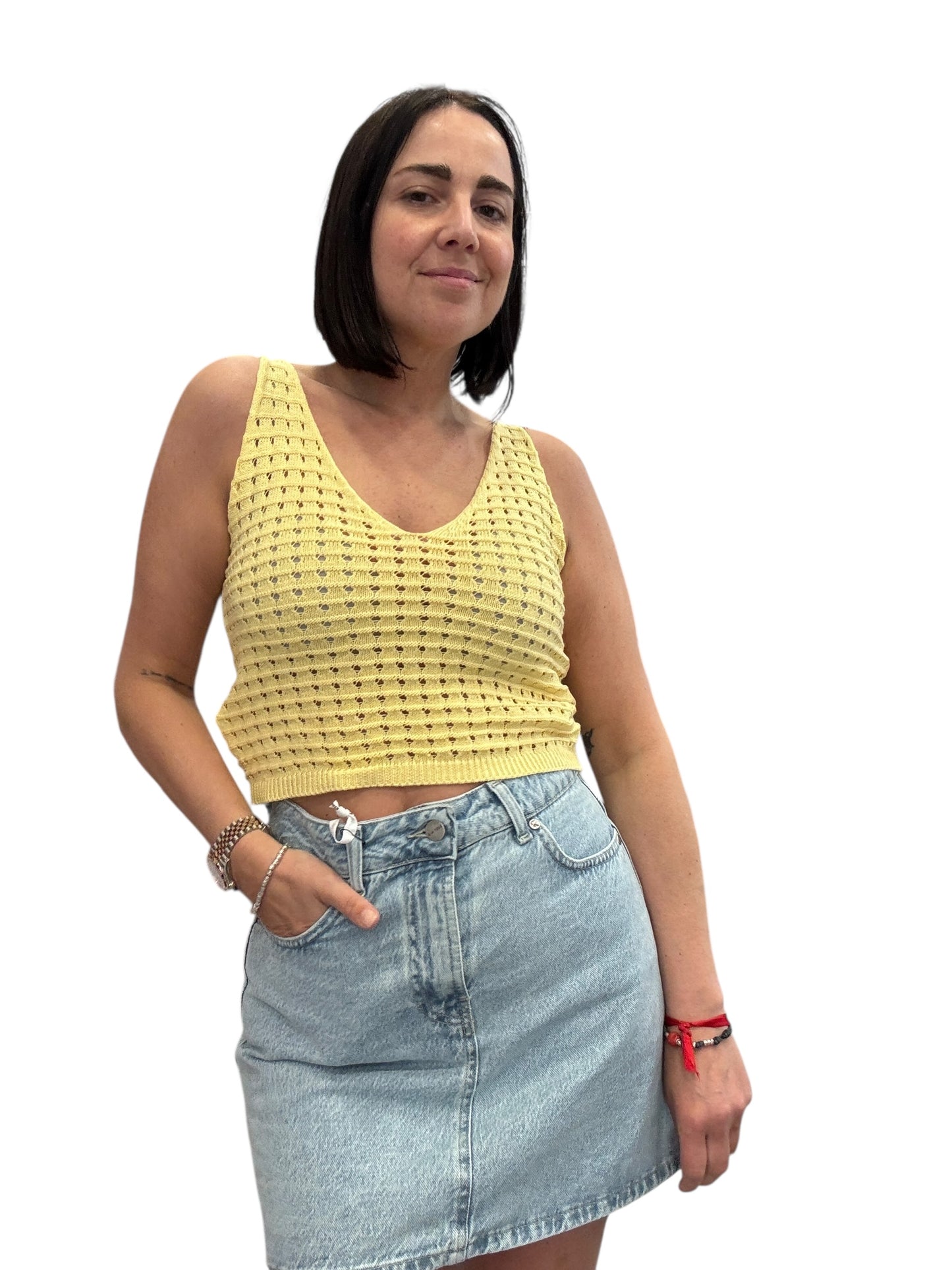 TOP IN FILO TRAFORATO VICOLO