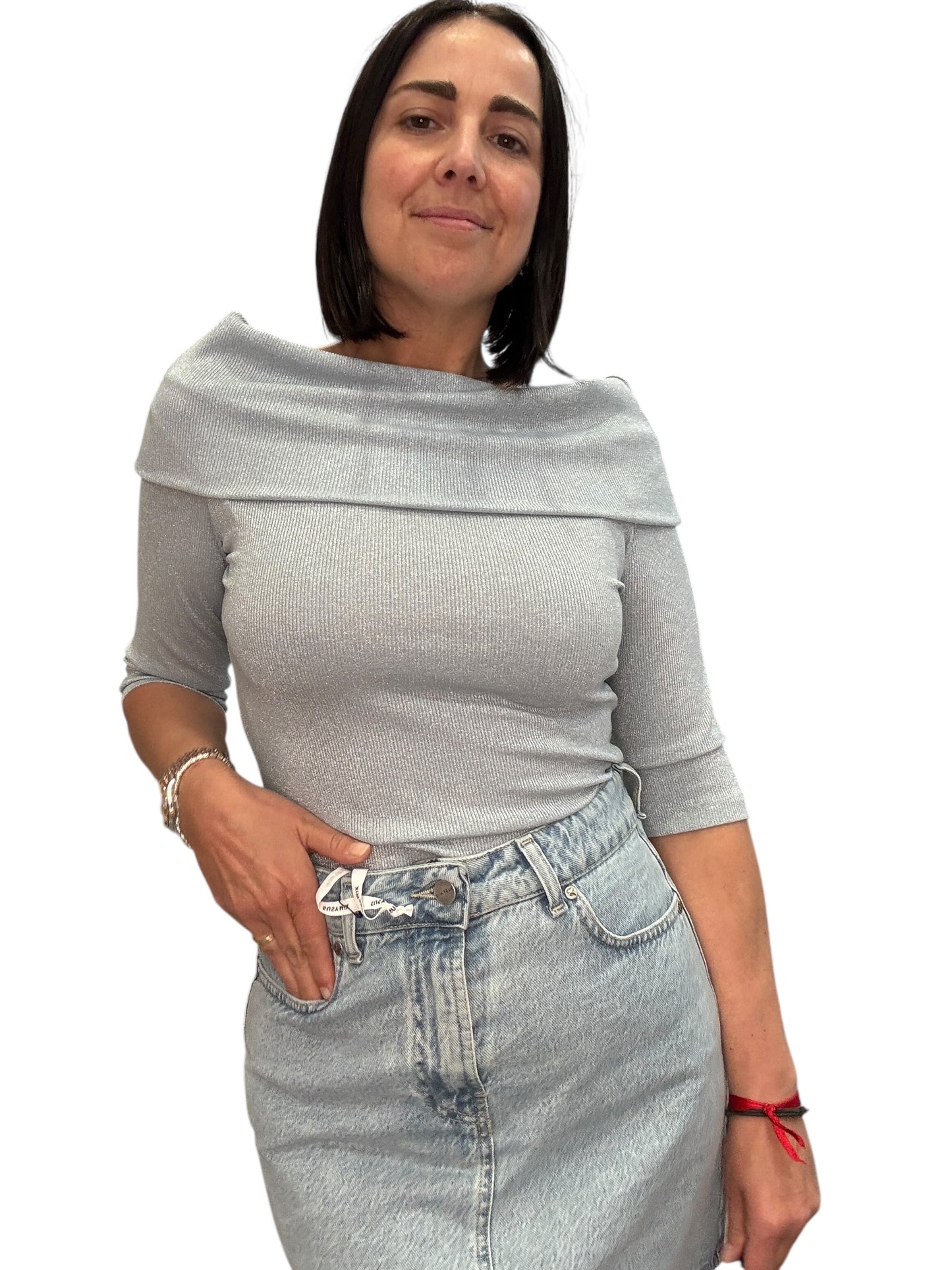 MAGLIETTA SHIFFER IN LUREX DIXIE
