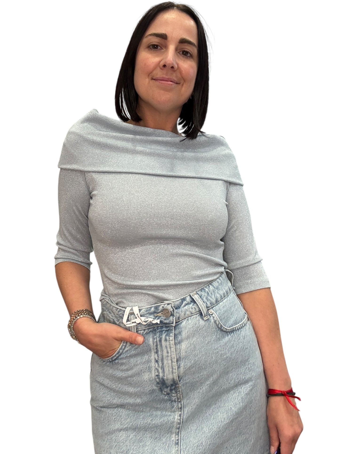 MAGLIETTA SHIFFER IN LUREX DIXIE