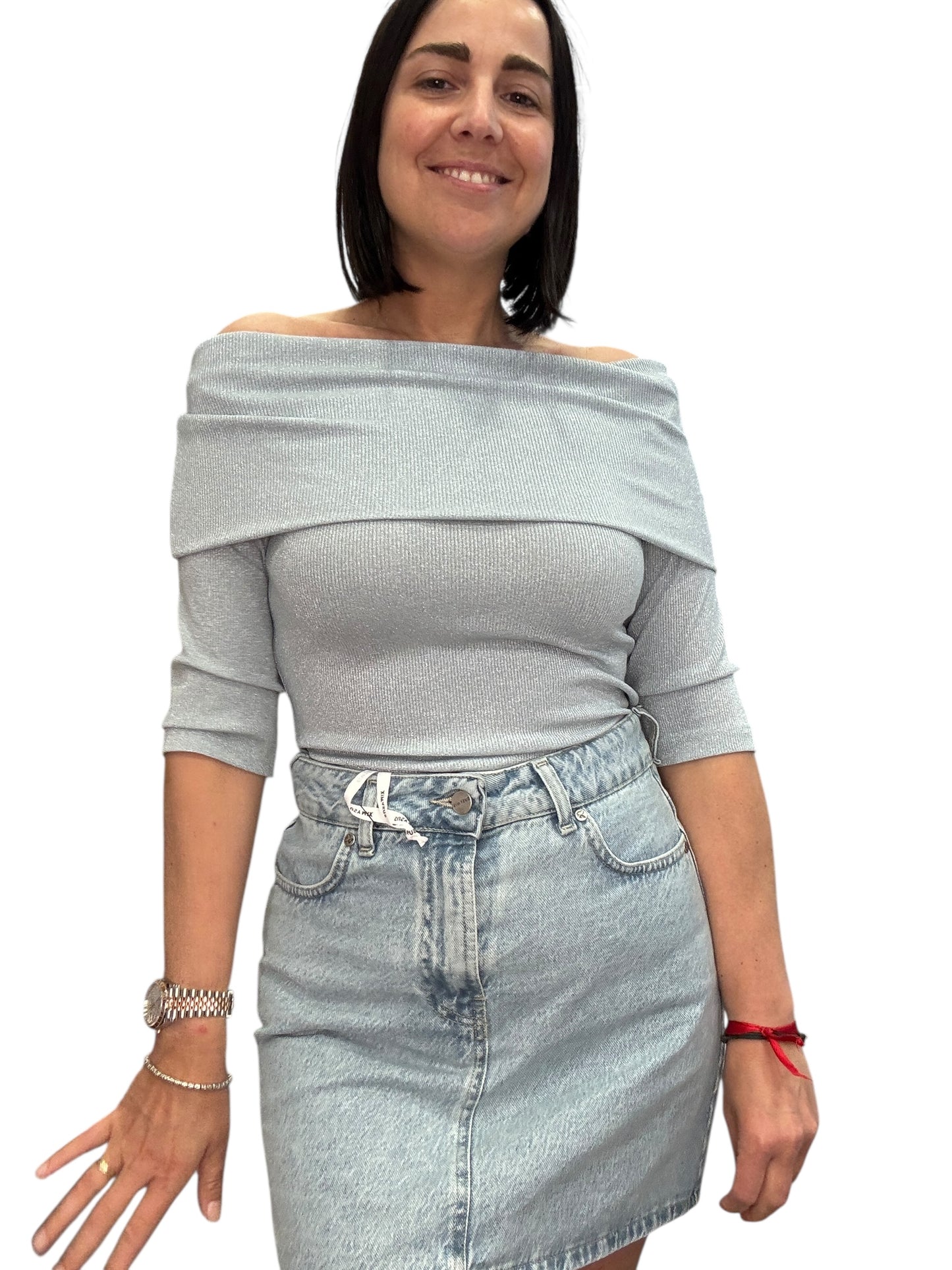 MAGLIETTA SHIFFER IN LUREX DIXIE