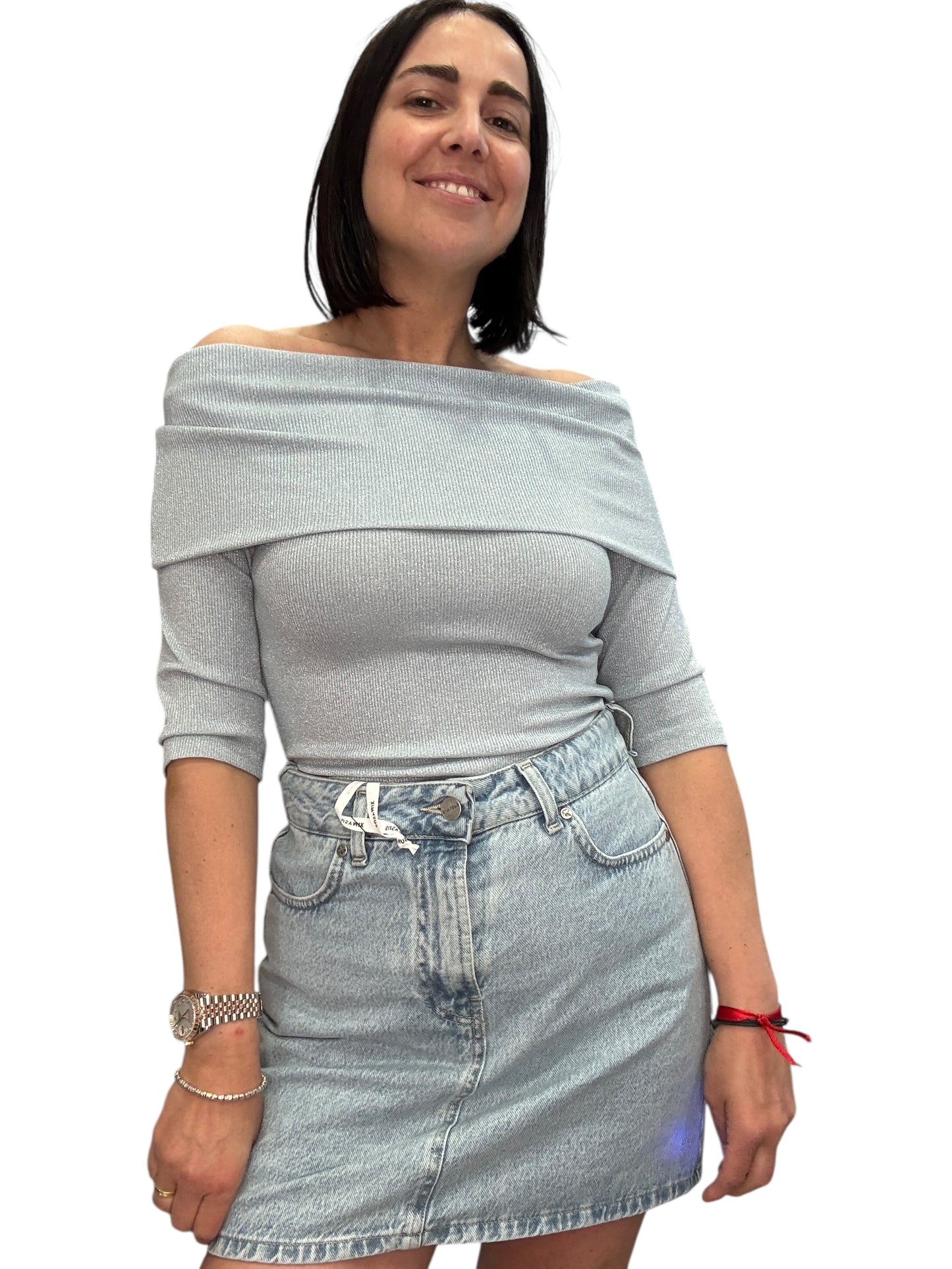 MAGLIETTA SHIFFER IN LUREX DIXIE