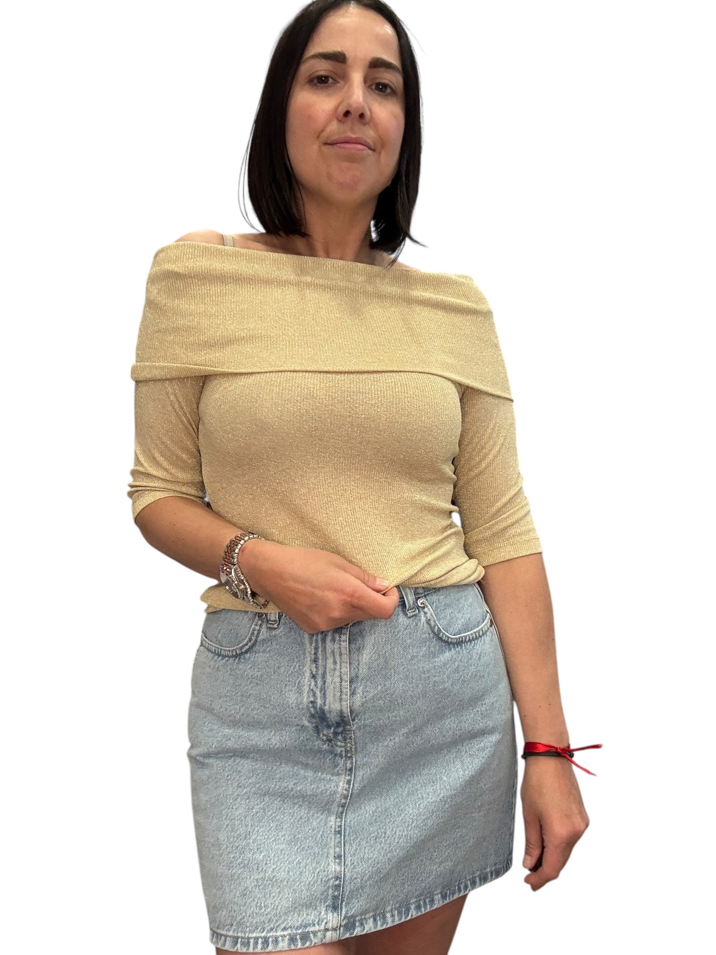 MAGLIETTA SHIFFER IN LUREX DIXIE
