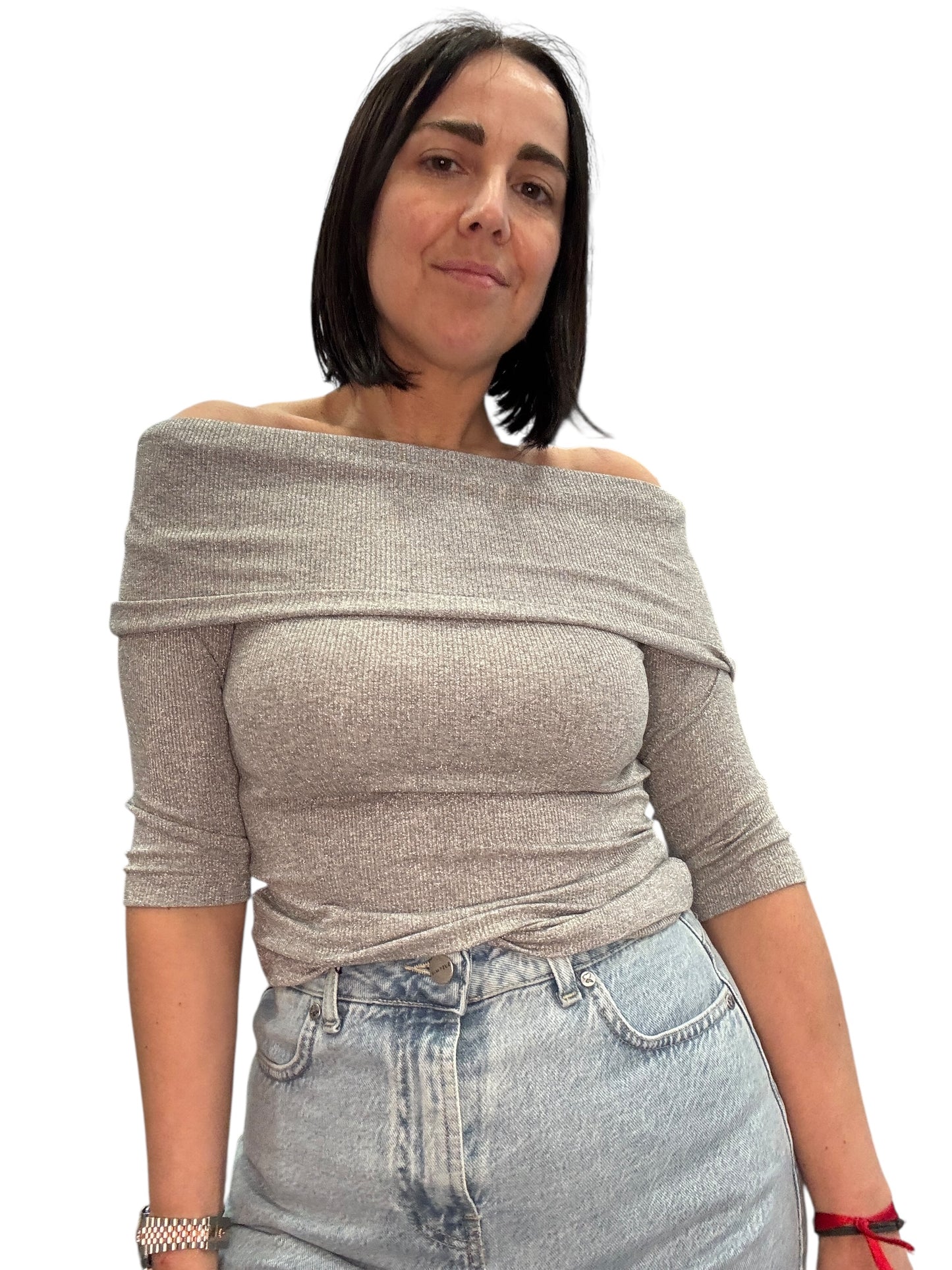 MAGLIETTA SHIFFER IN LUREX DIXIE