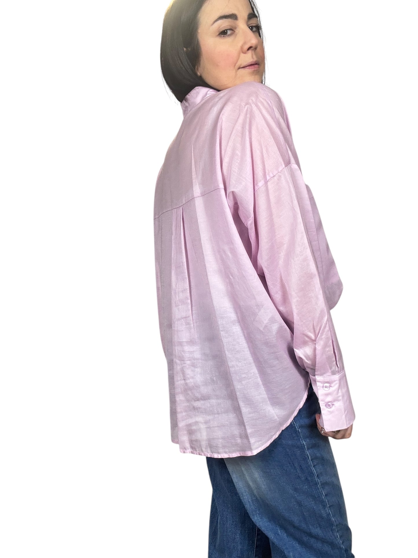 CAMICIA OVER CON TASCA SUSY MIX