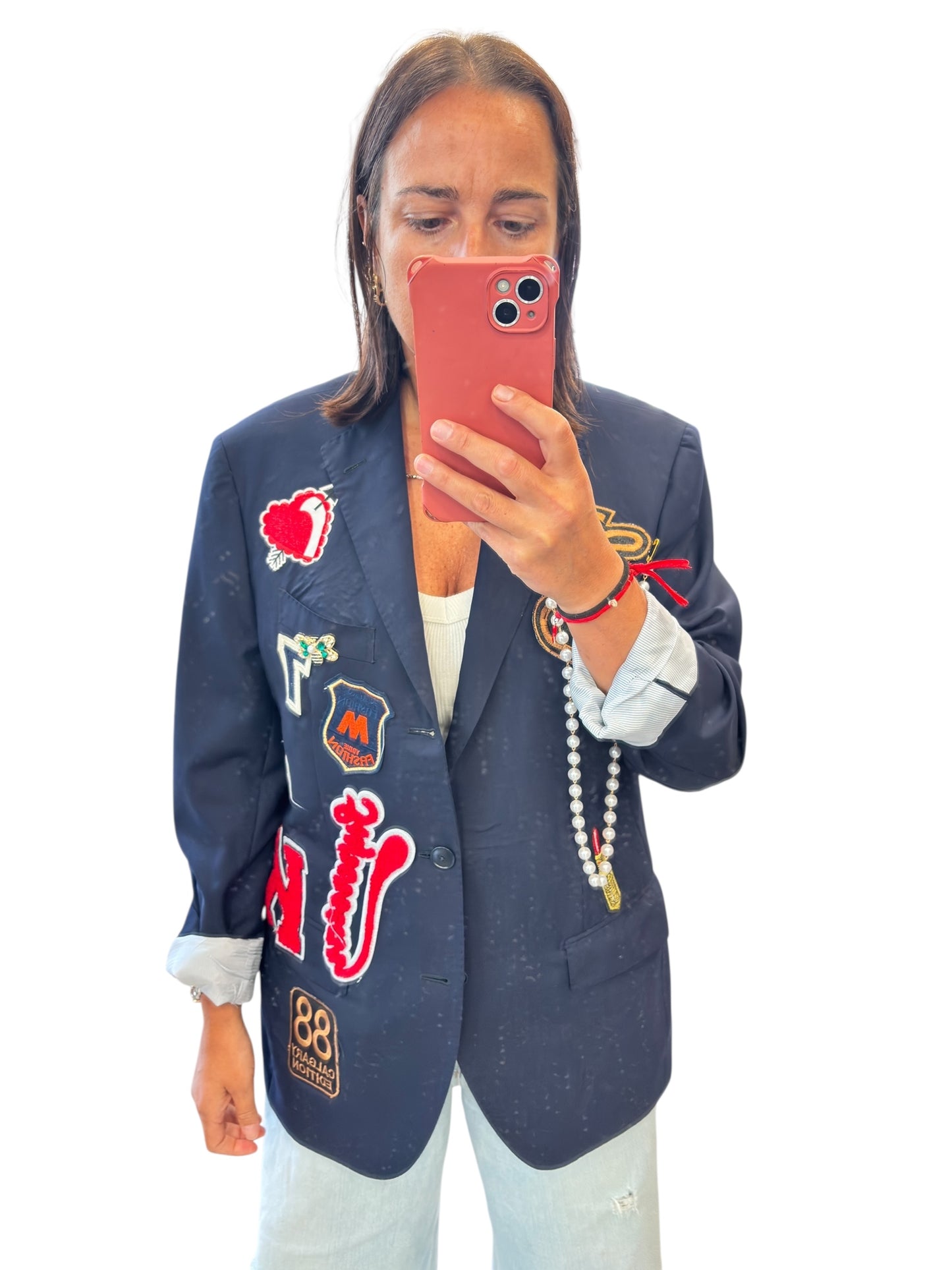 GIACCA VINTAGE CON PATCH HAVEONE