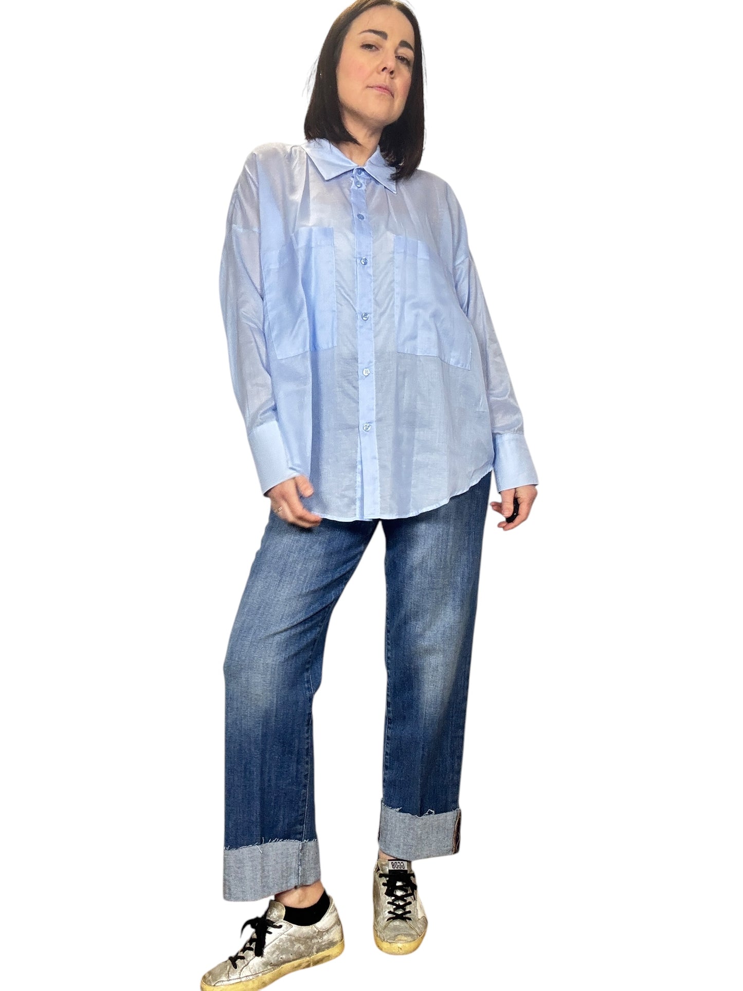 CAMICIA OVER CON TASCA SUSY MIX