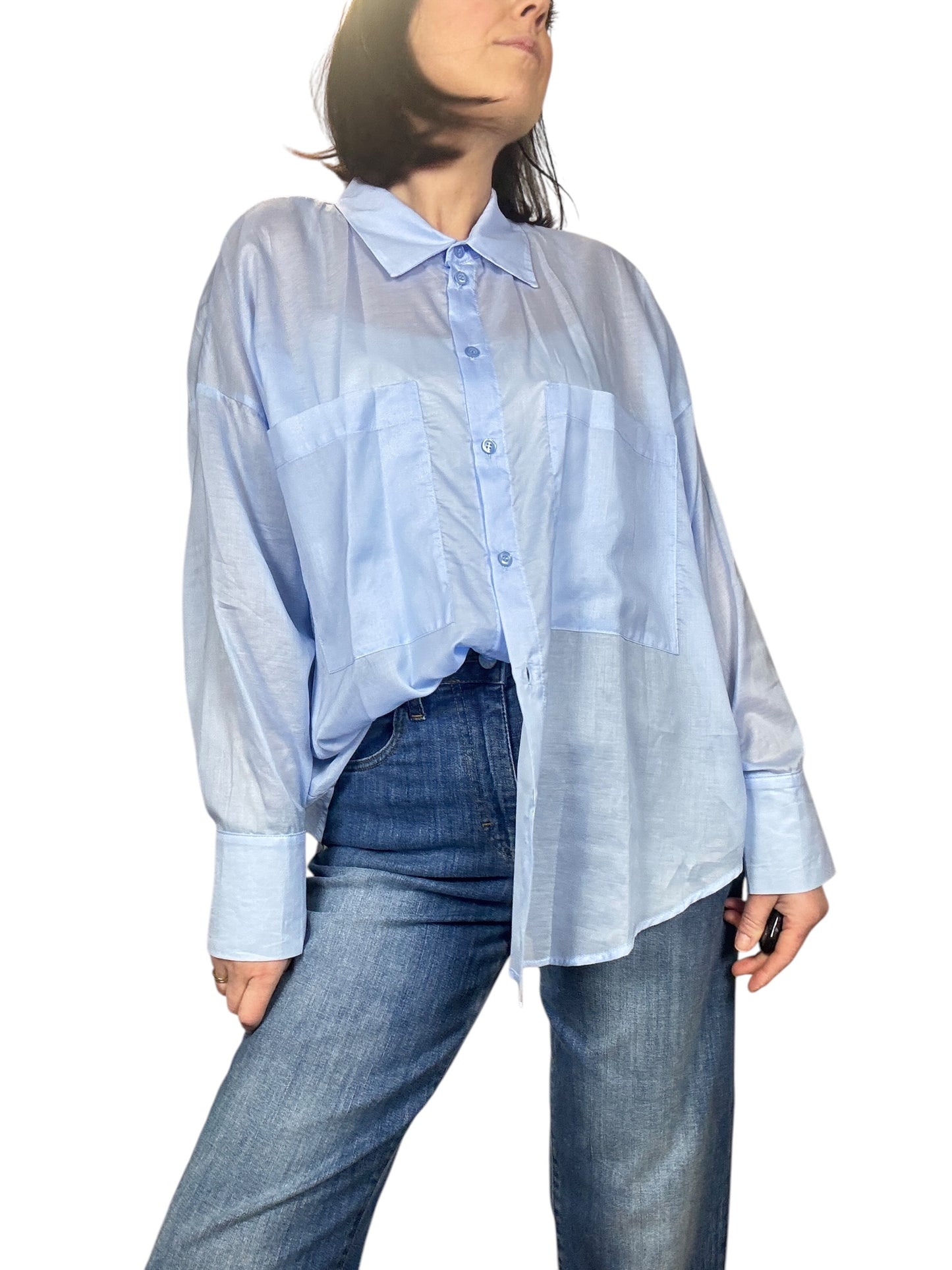 CAMICIA OVER CON TASCA SUSY MIX