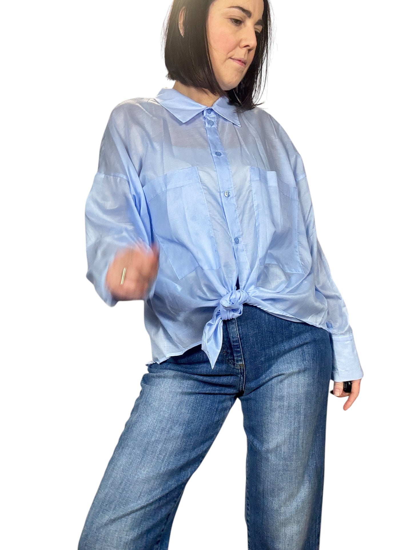 CAMICIA OVER CON TASCA SUSY MIX