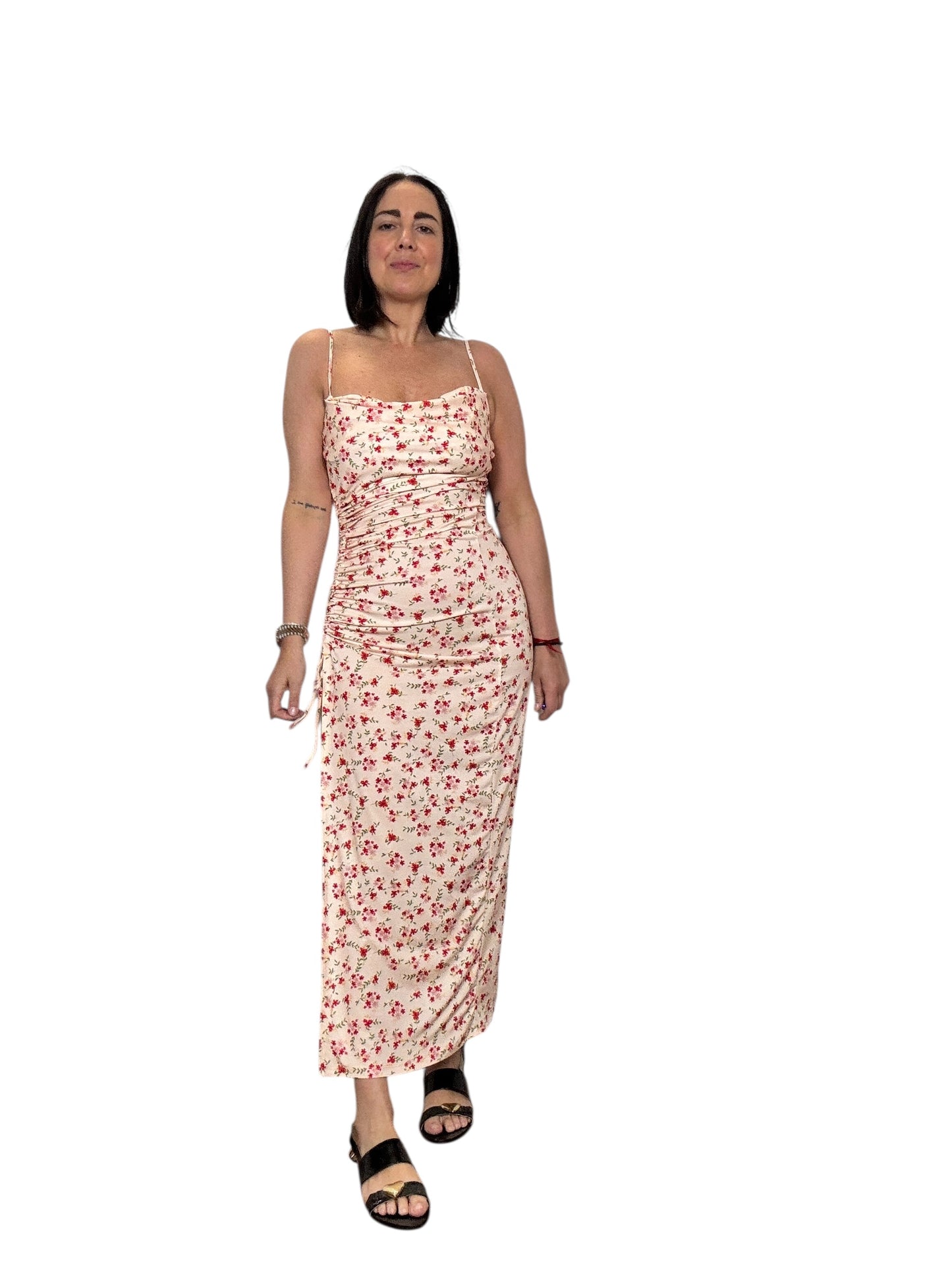 ABITO DRAPPEGGIO LATERALE SUSY MIX