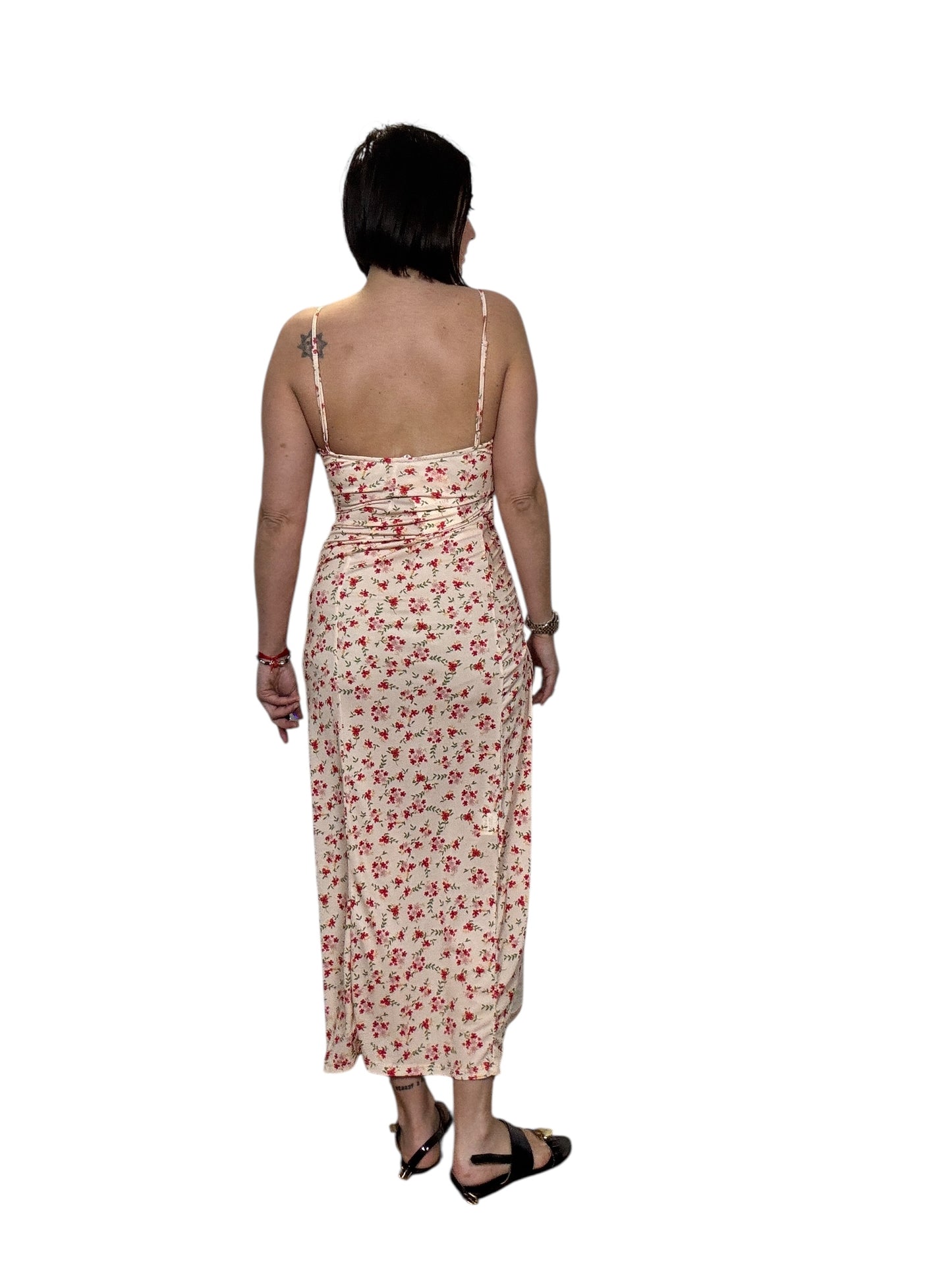 ABITO DRAPPEGGIO LATERALE SUSY MIX