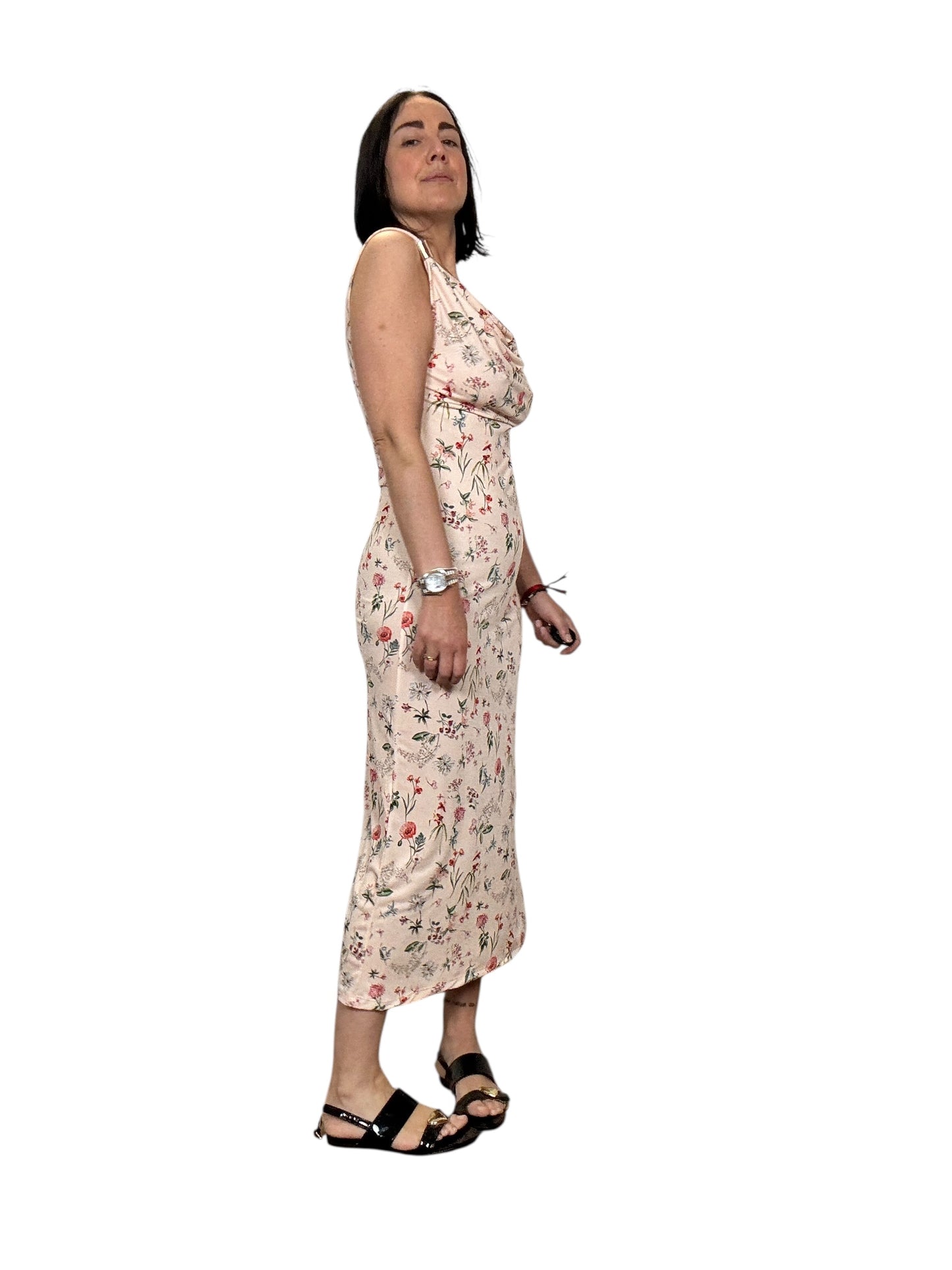 ABITO A FIORI CON ANELLO SUSY MIX