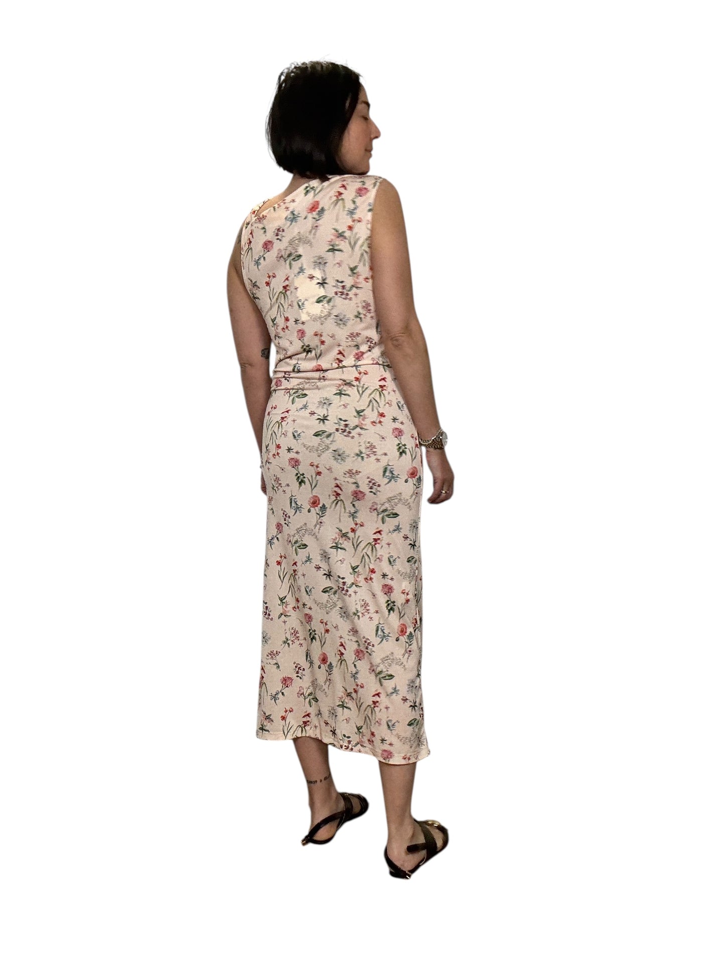 ABITO A FIORI CON ANELLO SUSY MIX