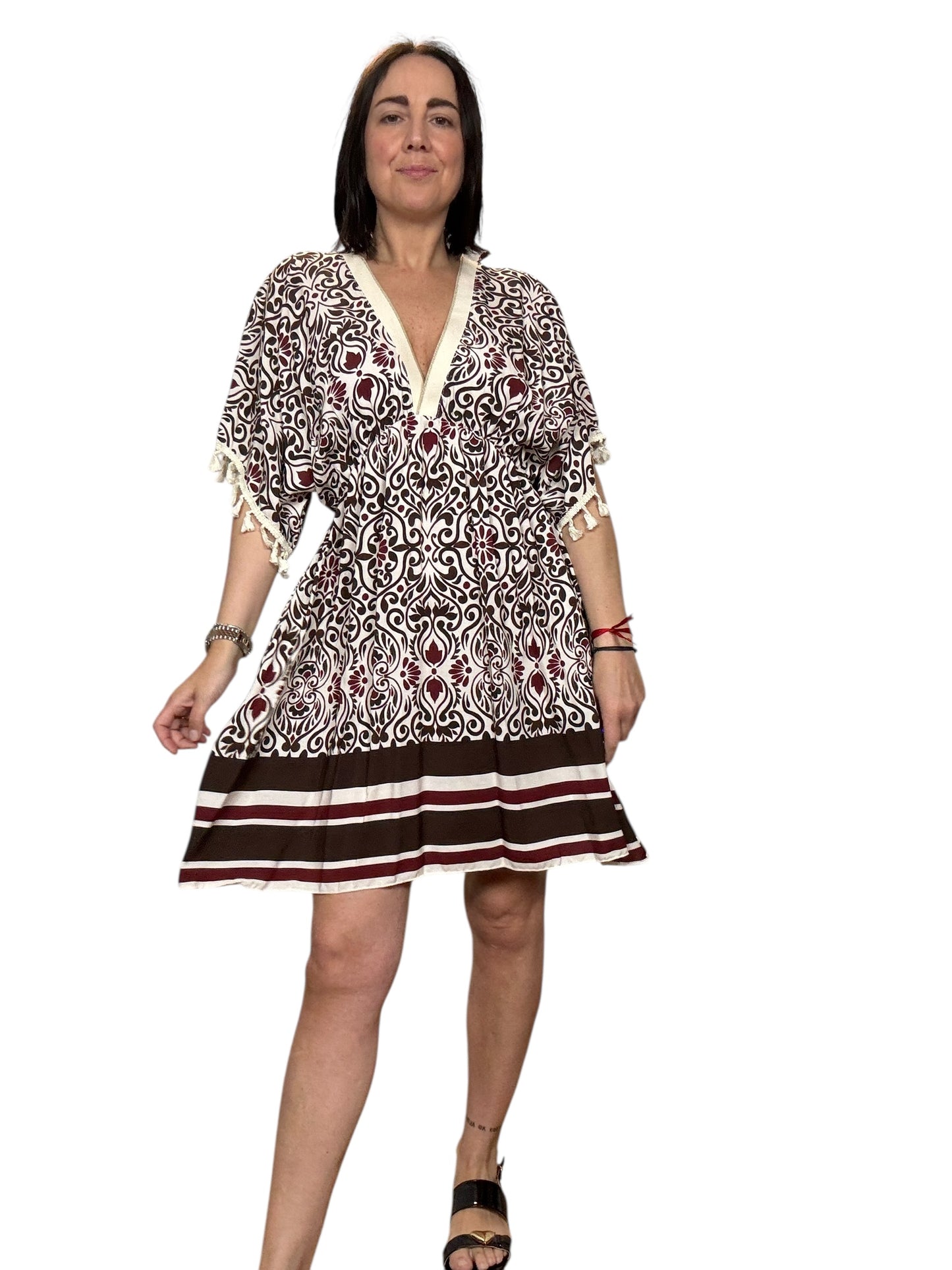 ABITO CORTO MANICA A KIMONO SUSY MIX