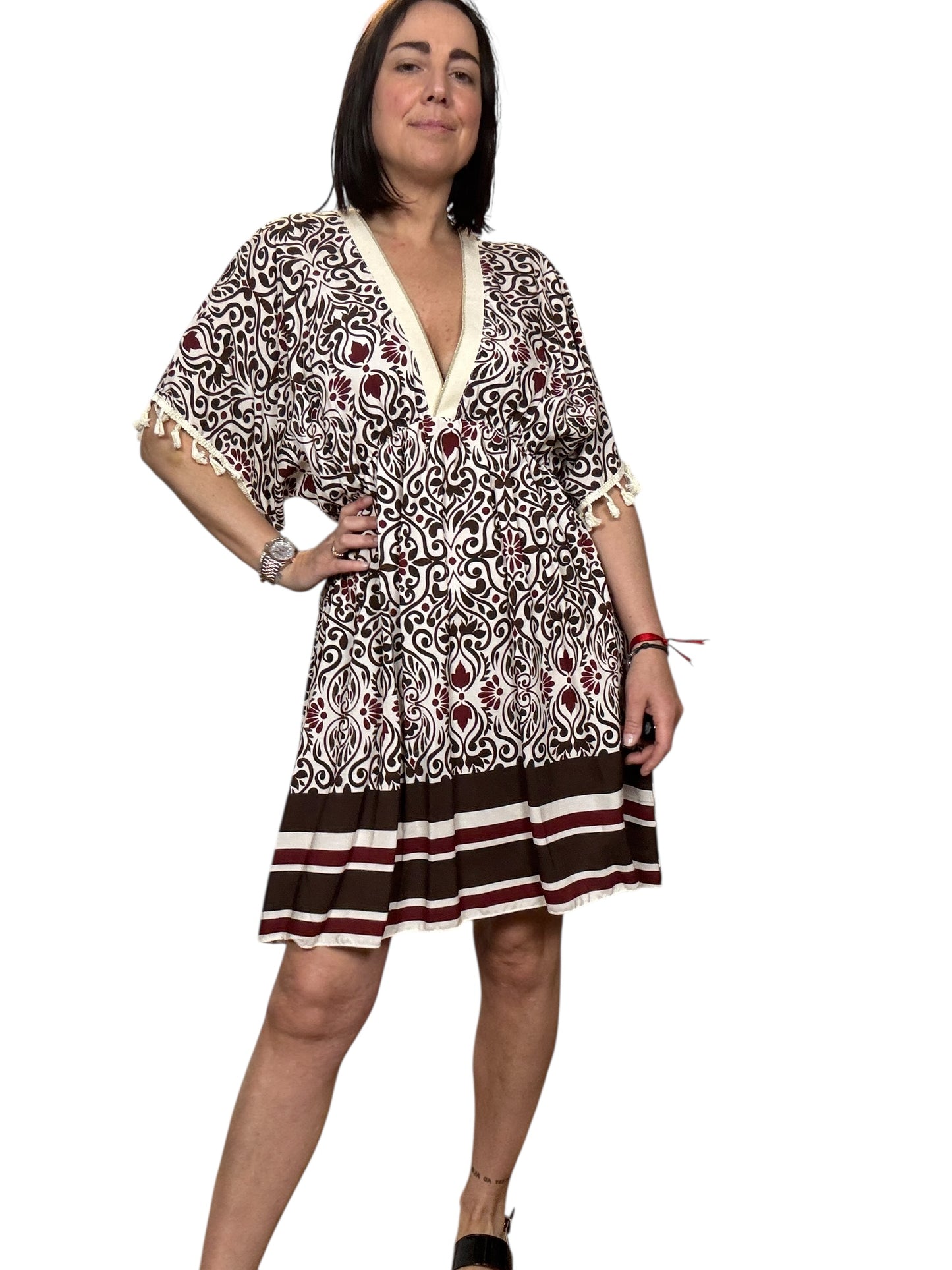 ABITO CORTO MANICA A KIMONO SUSY MIX