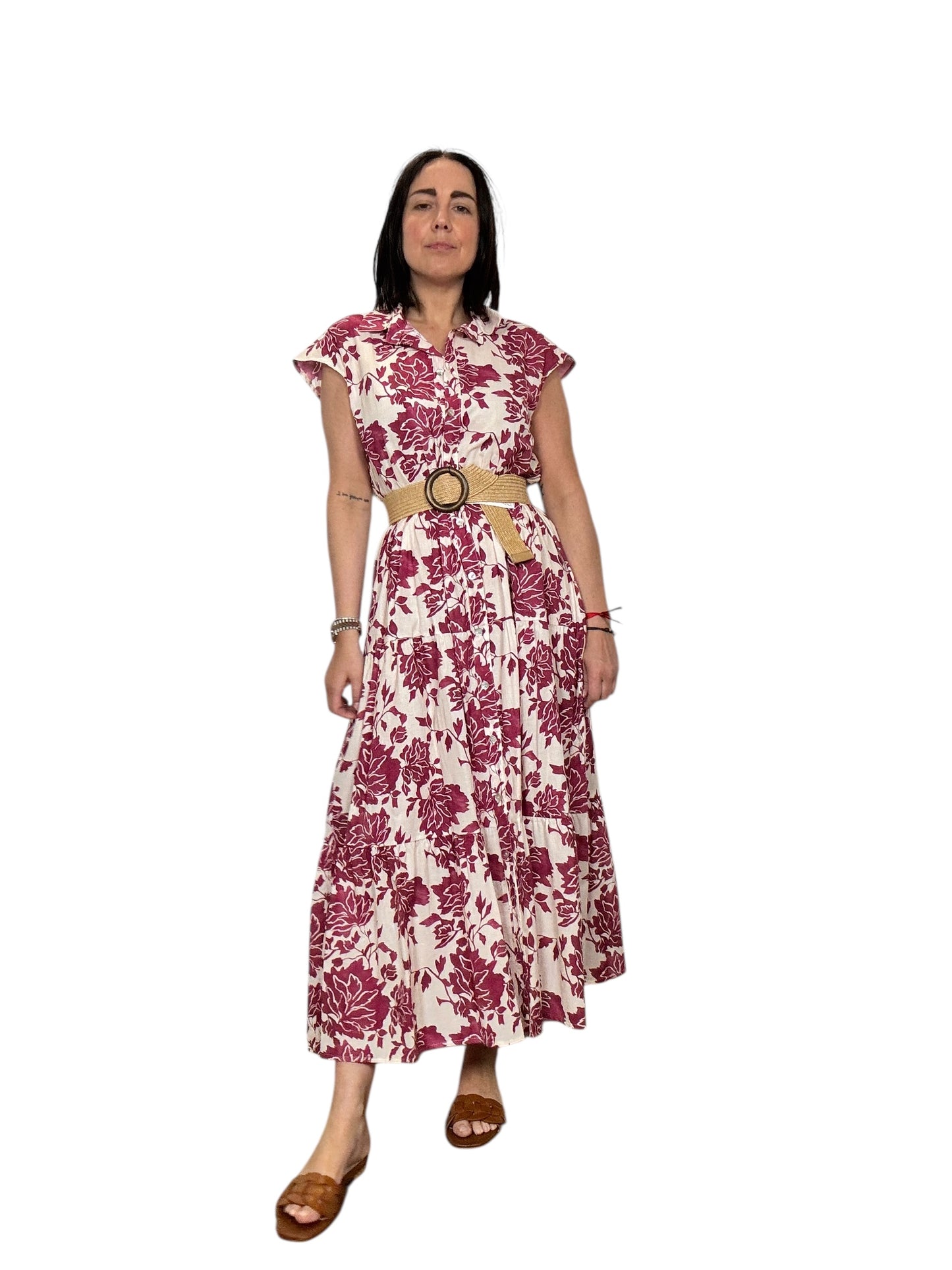 ABITO A CHEMISIER STAMPA A FIORI SUSY MIX