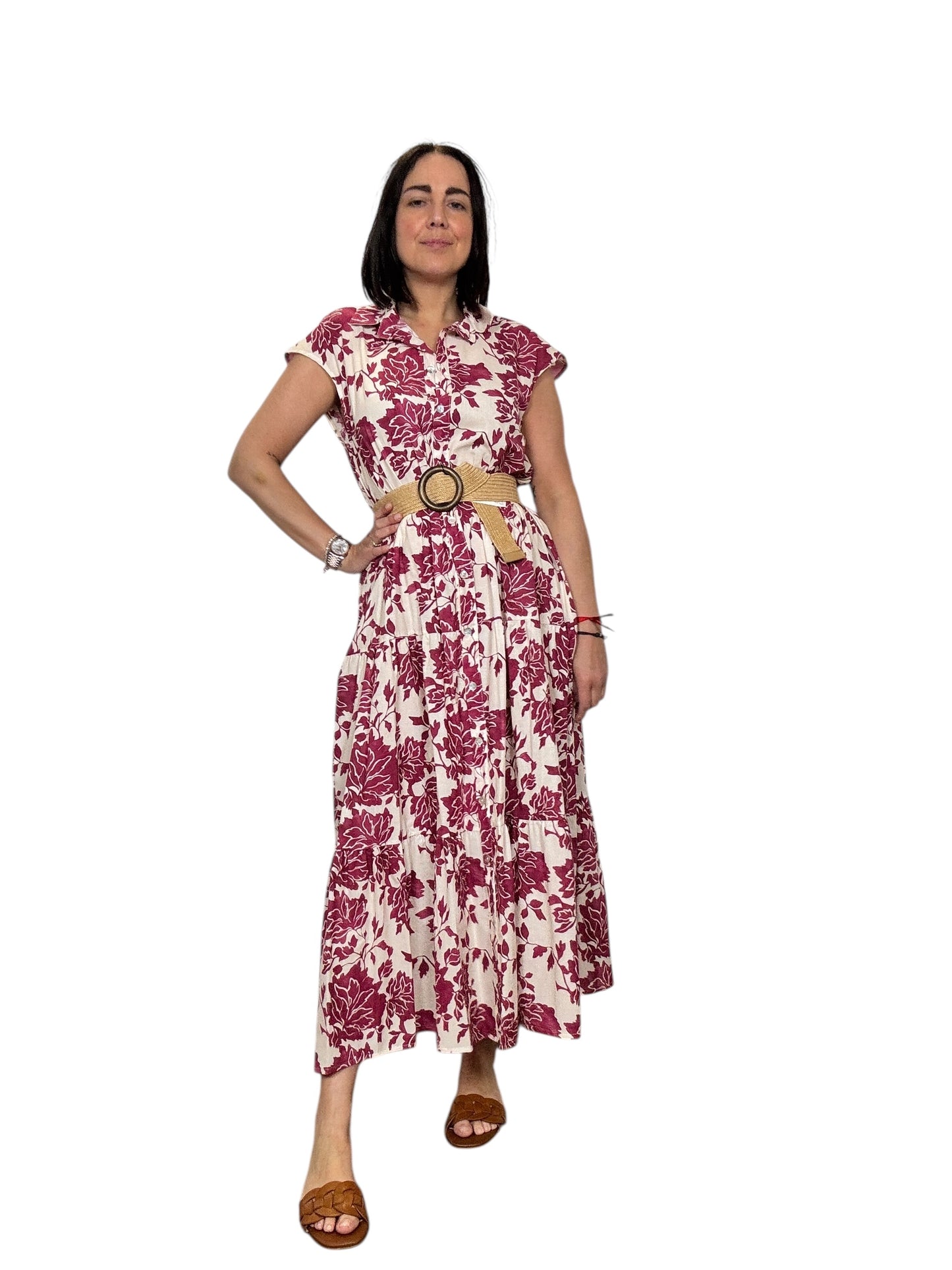 ABITO A CHEMISIER STAMPA A FIORI SUSY MIX