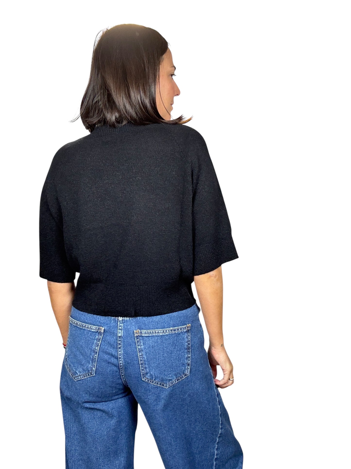 JEANS CARROT CUCITURA TENSIONE IN