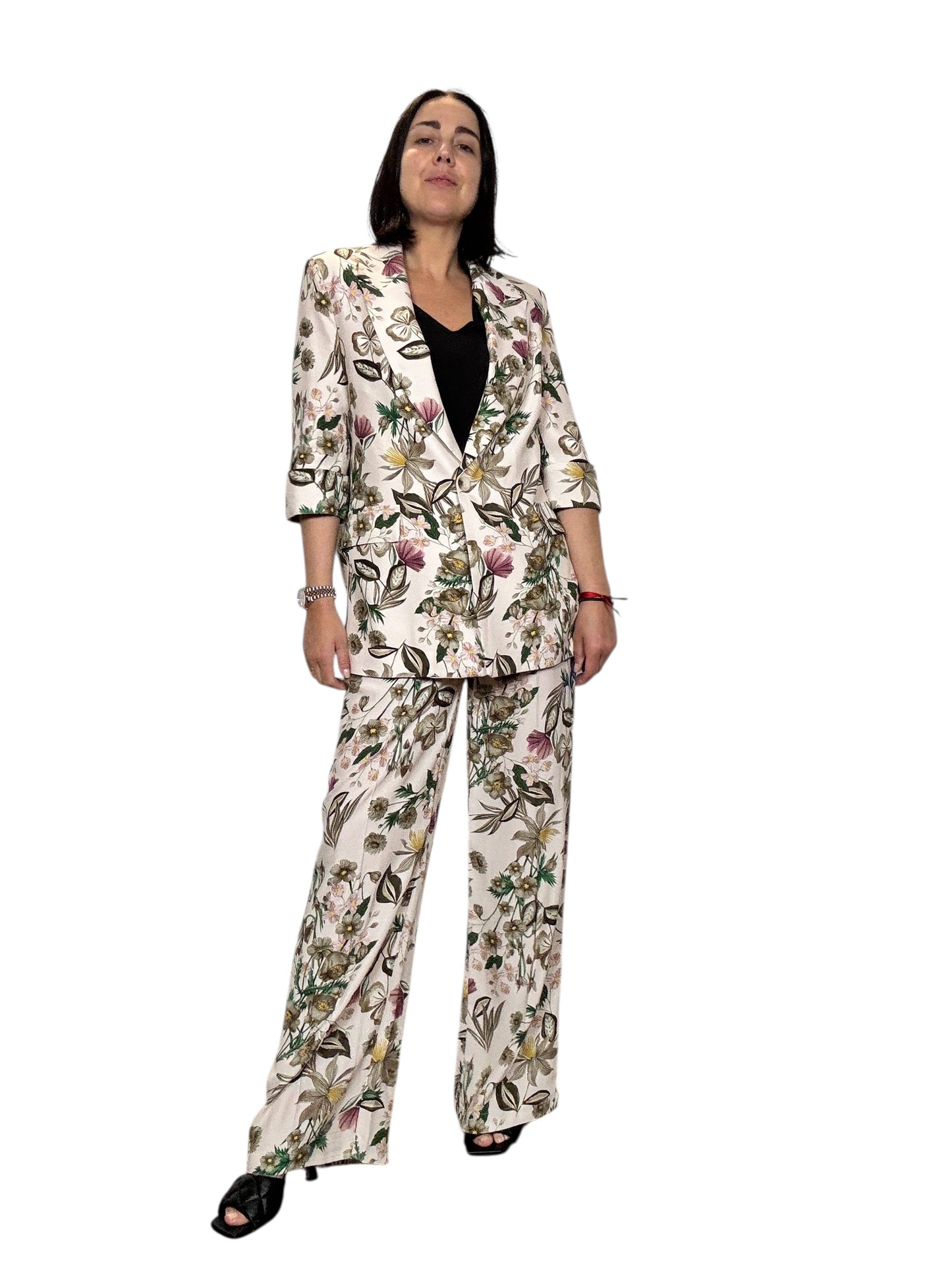 GIACCA A FIORI FLUIDA SUSY MIX