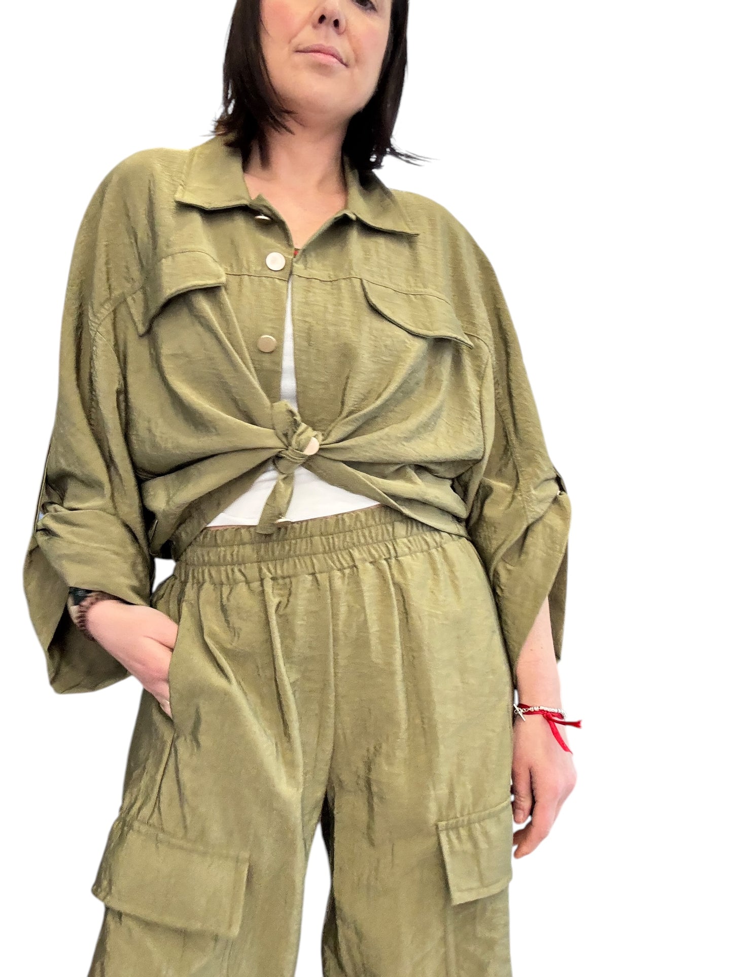 CAMICIA FLUIDA TASCHE HAVEONE
