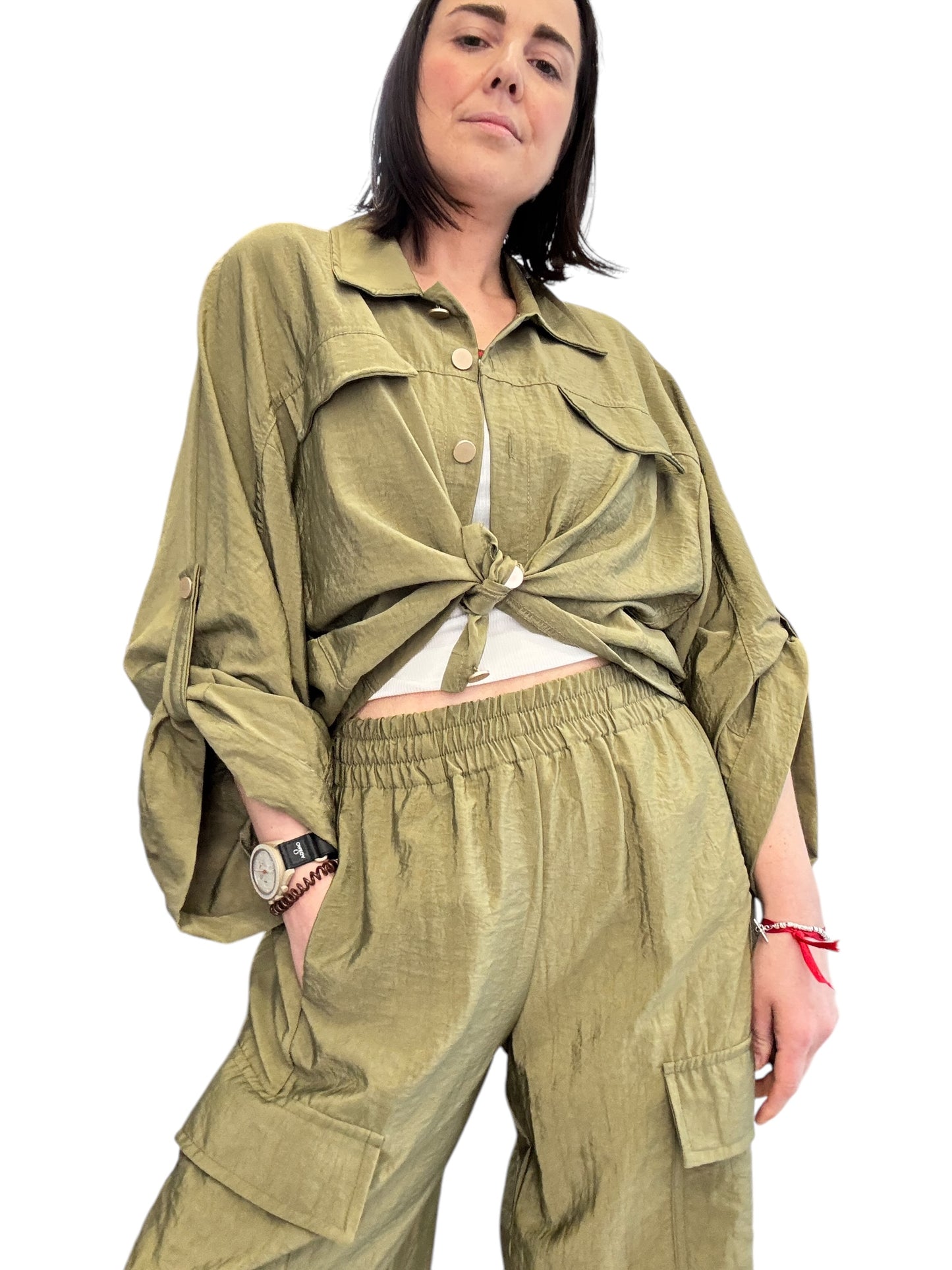 CAMICIA FLUIDA TASCHE HAVEONE