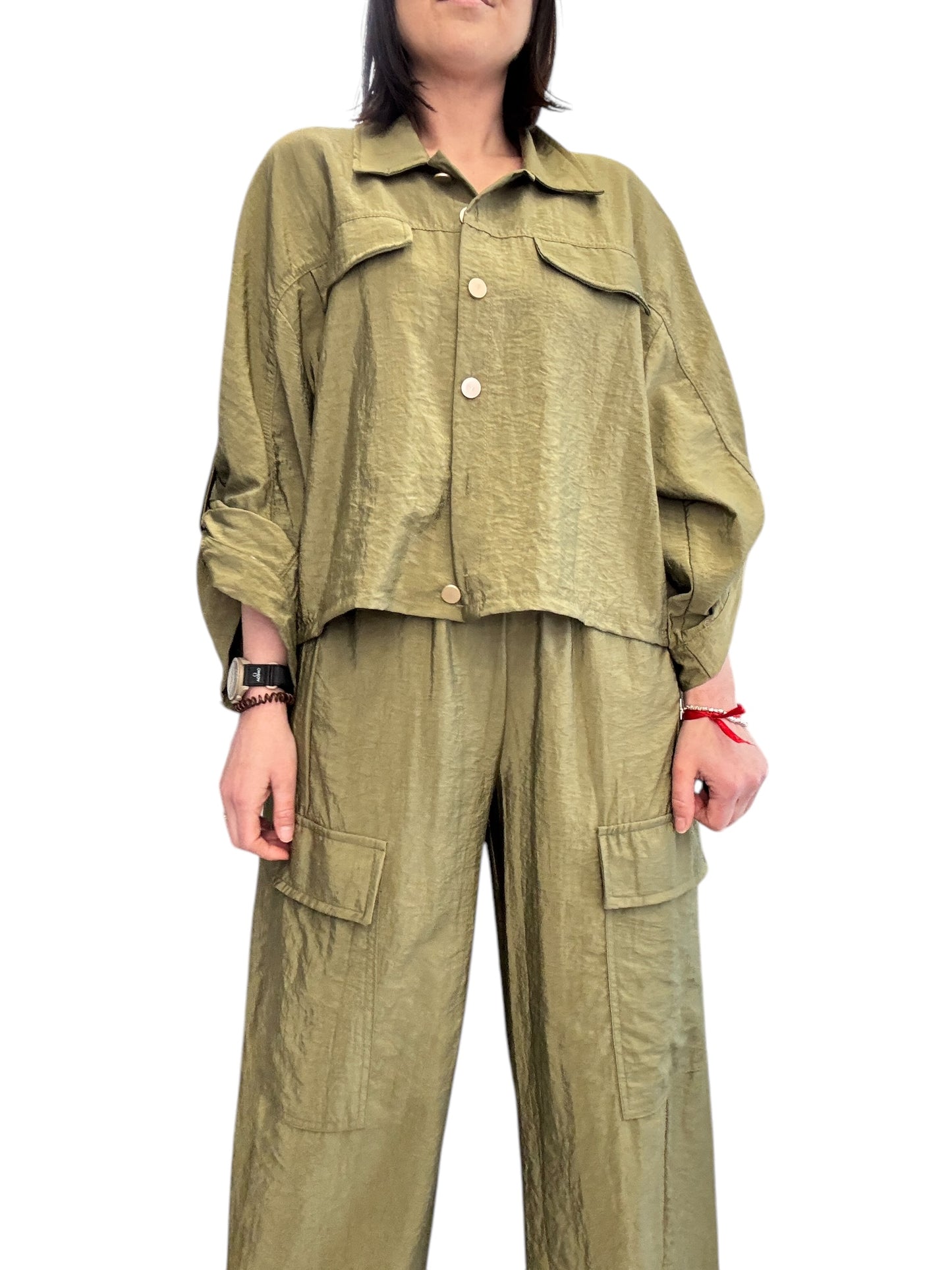 CAMICIA FLUIDA TASCHE HAVEONE