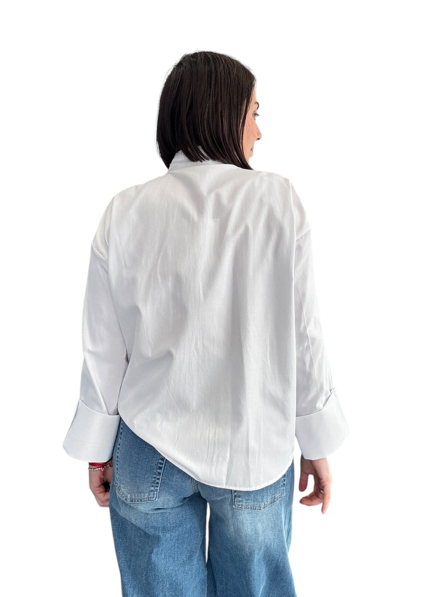 CAMICIA STRASS COLLO SUSY MIX