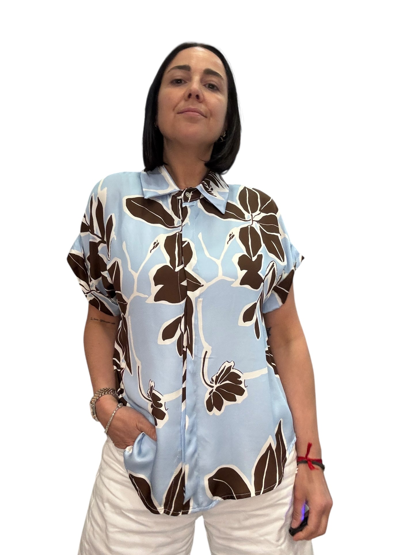CAMICIA MEZZA MANICA MULTIFANTASIE SUSY MIX
