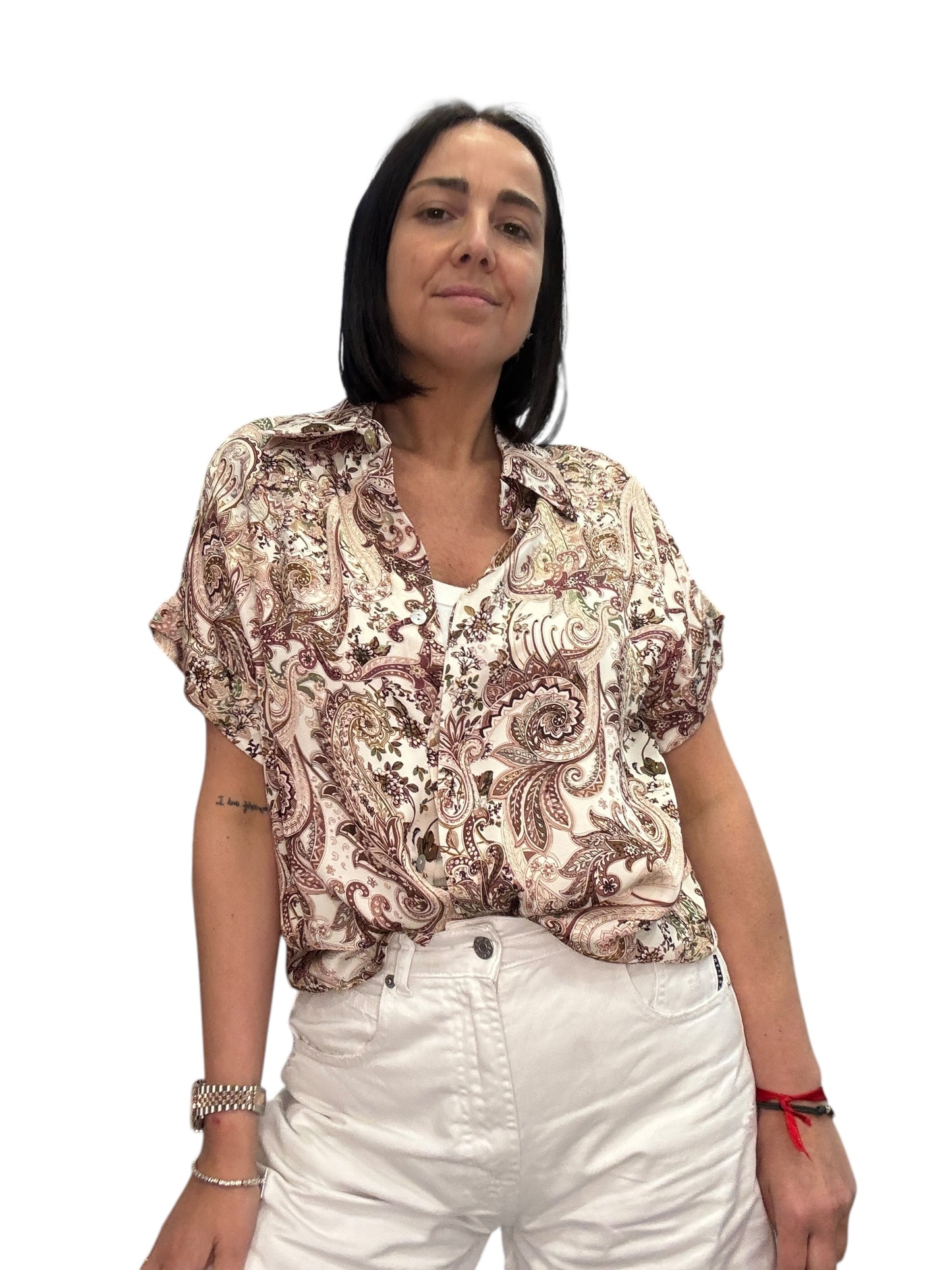 CAMICIA MEZZA MANICA MULTIFANTASIE SUSY MIX