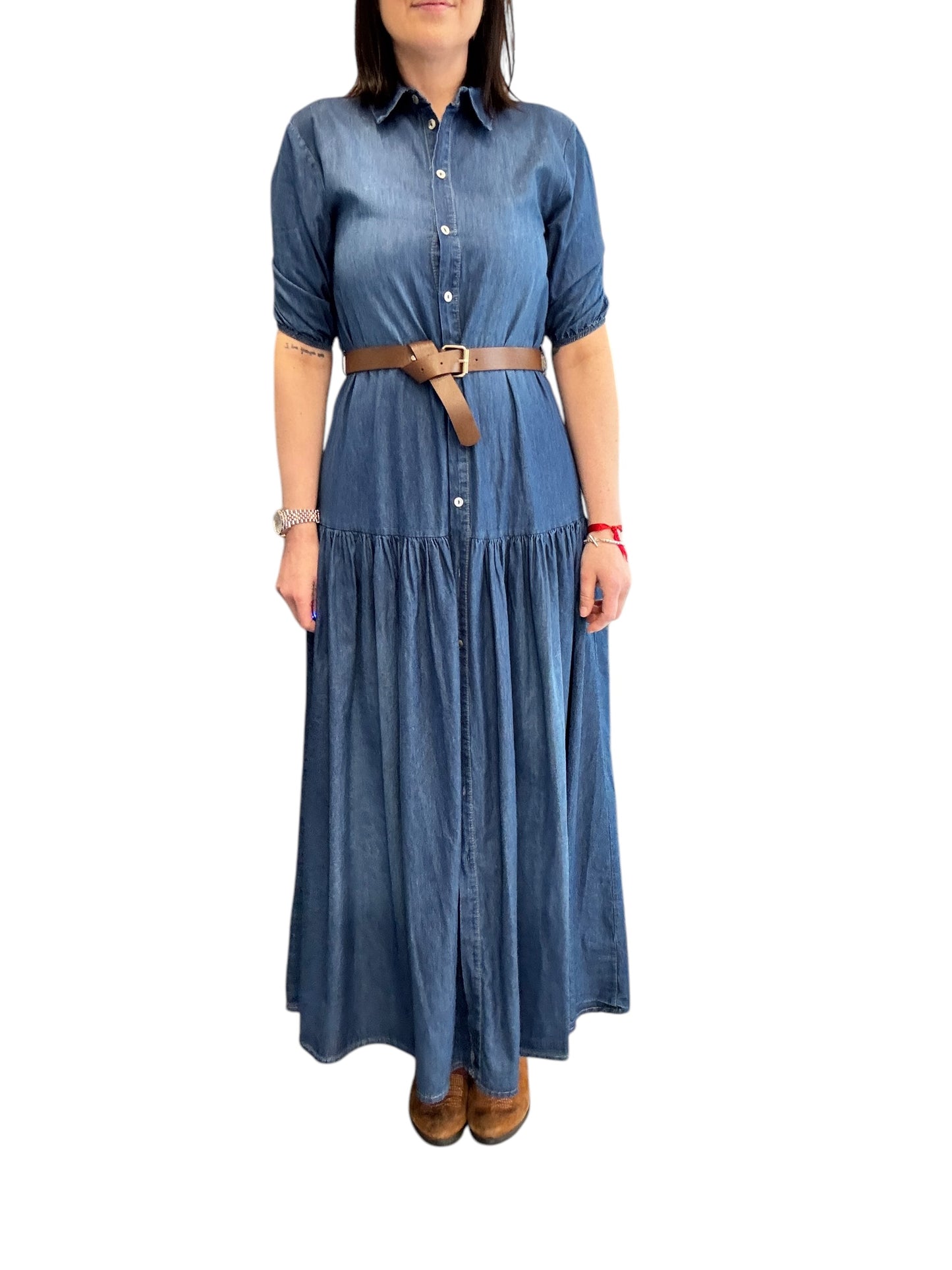 ABITO CHAMBRAY MEZZA MANICA SUSY MIX