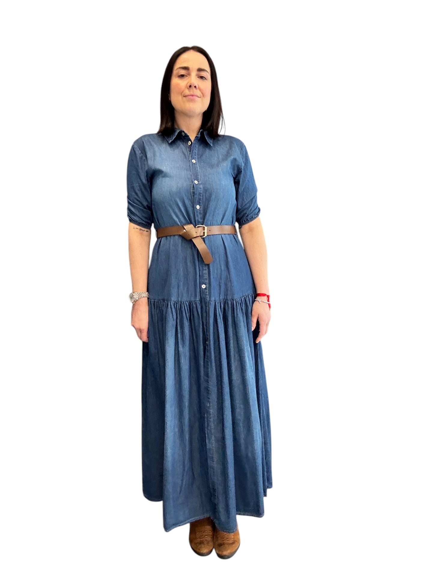 ABITO CHAMBRAY MEZZA MANICA SUSY MIX