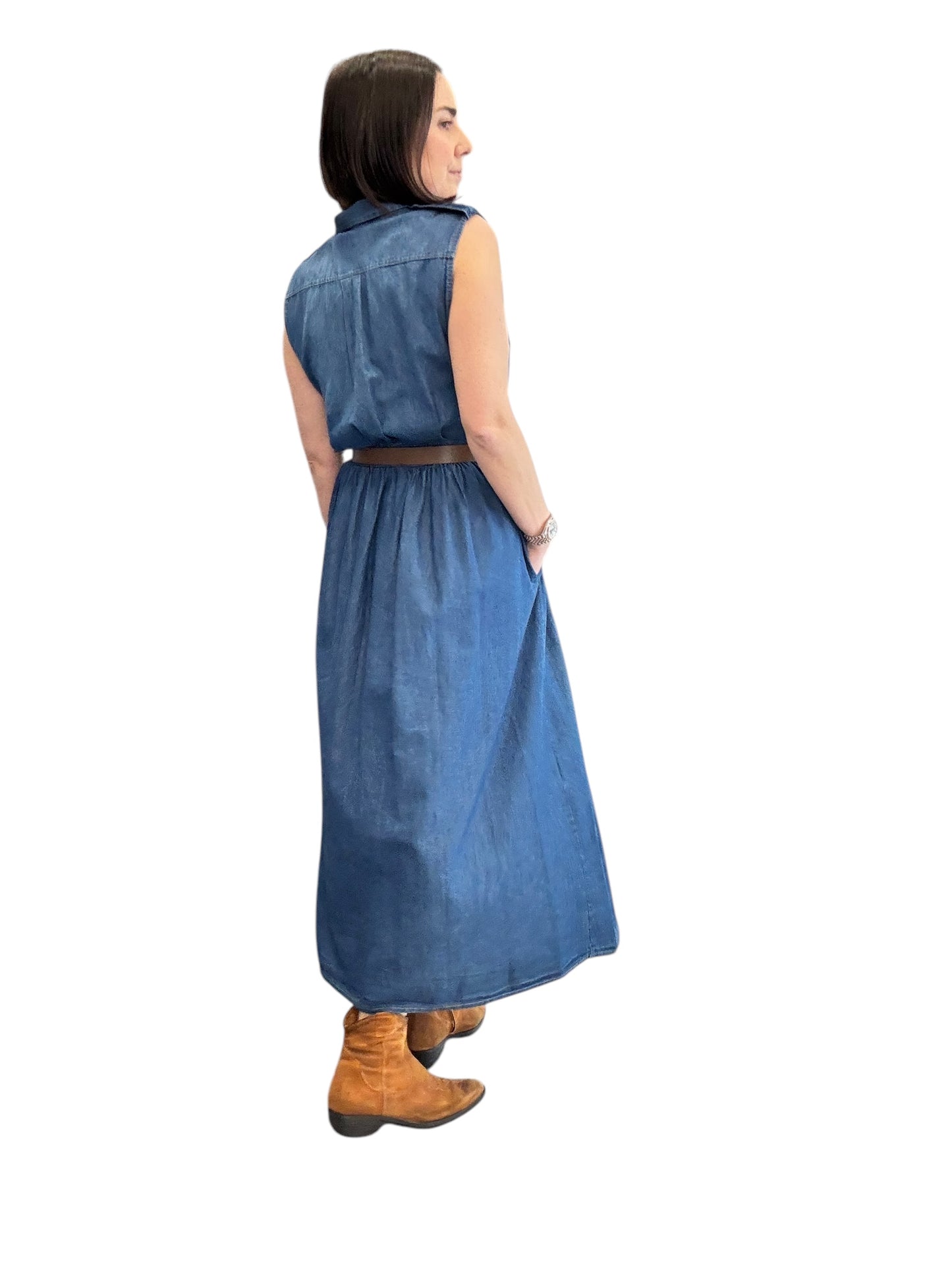 ABITO CHAMBRAY SMANICATO SUSY MIX